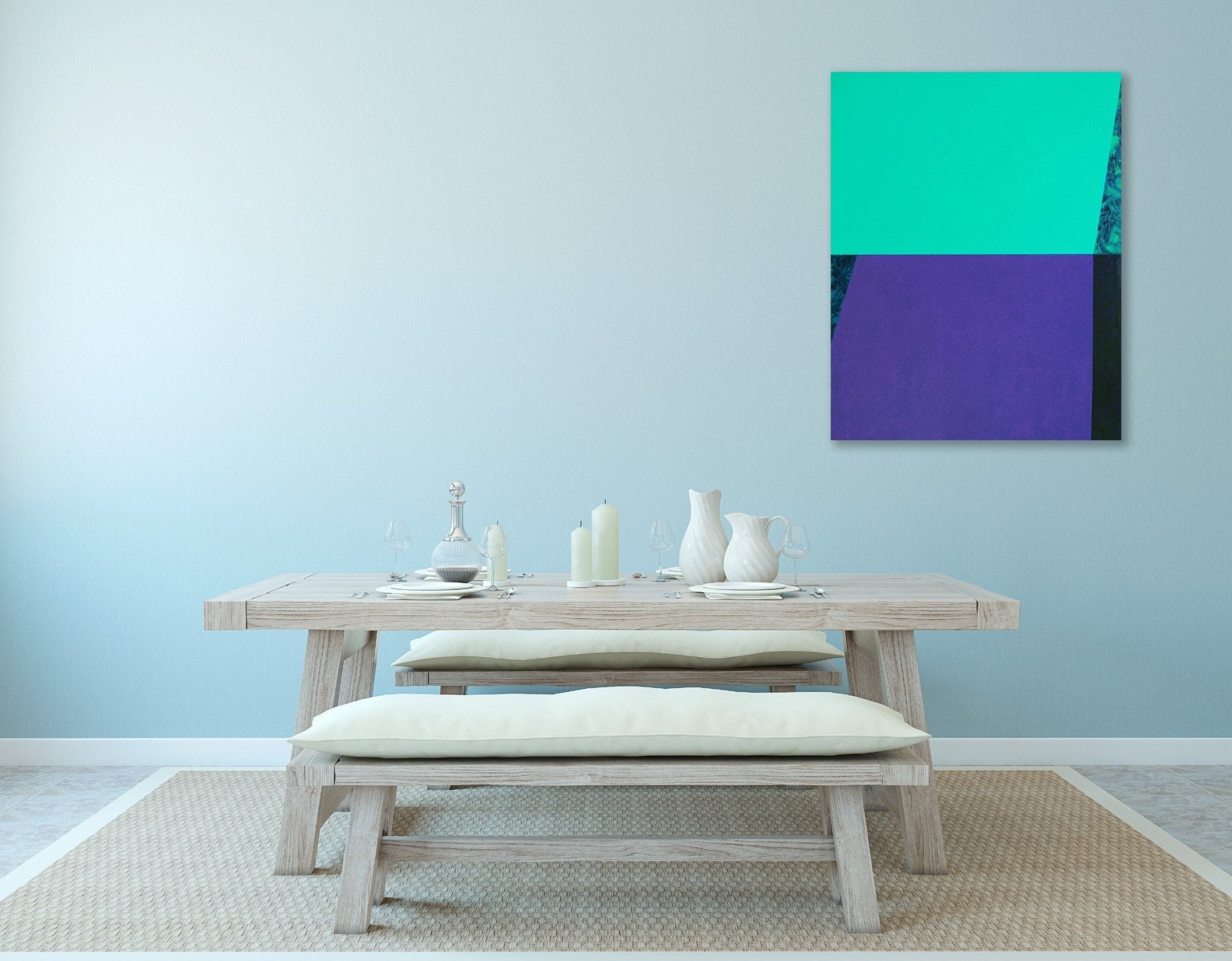 Shadow Boxer (B.2) - Macyn Bolt - Abstract Painting - Ideelart