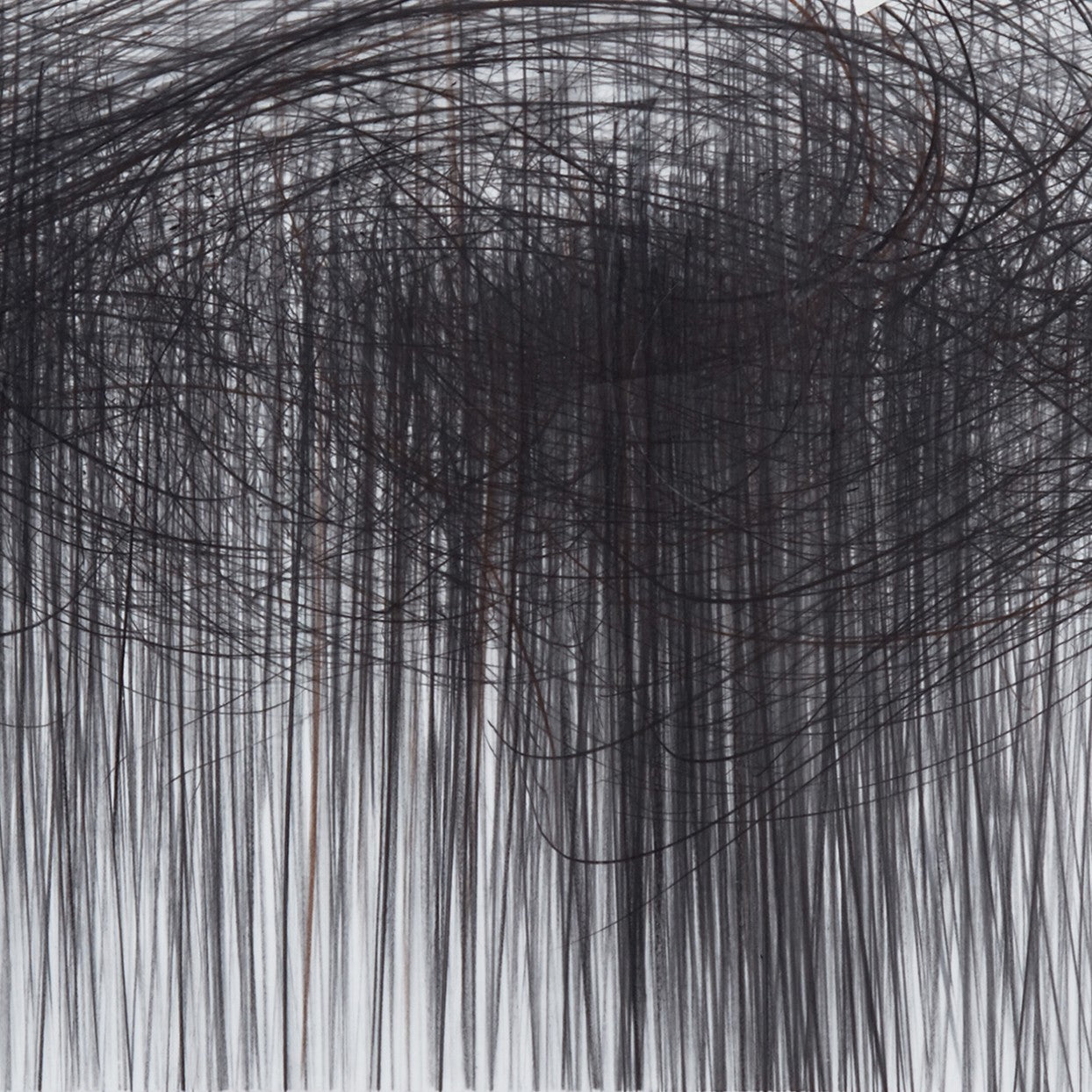 Storm Series Horizontal 82 - Jaanika Peerna - Abstract Drawing - Ideelart