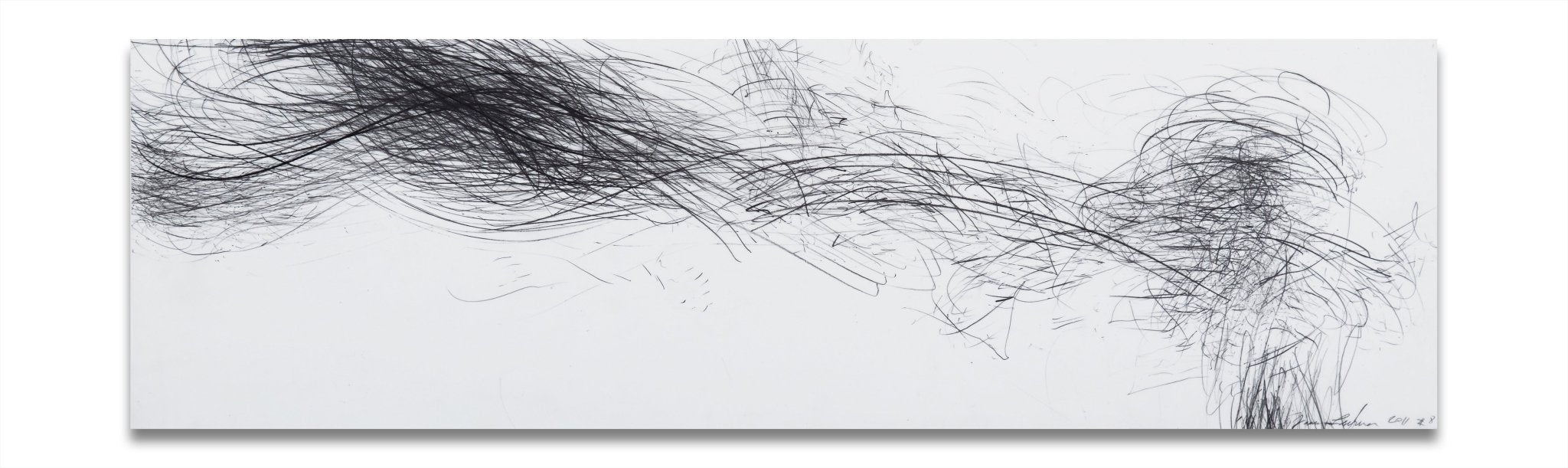 Storm Series Horizontal 8 - Jaanika Peerna - Abstract Drawing - Ideelart