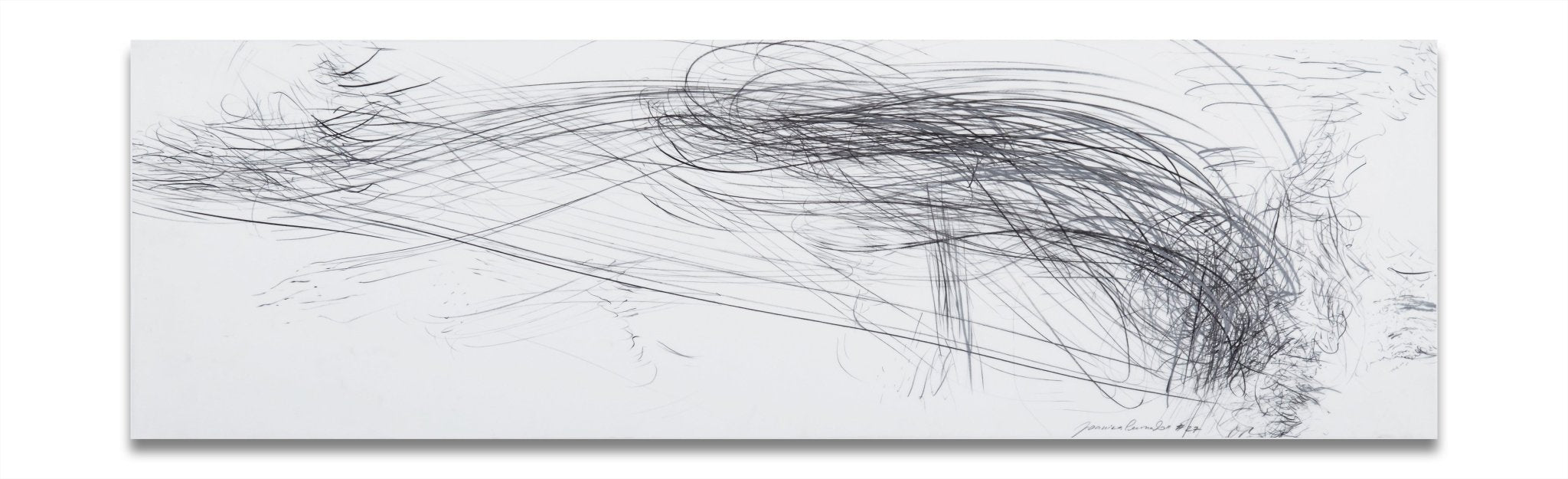 Storm Series Horizontal 40 - Jaanika Peerna - Abstract Drawing - Ideelart