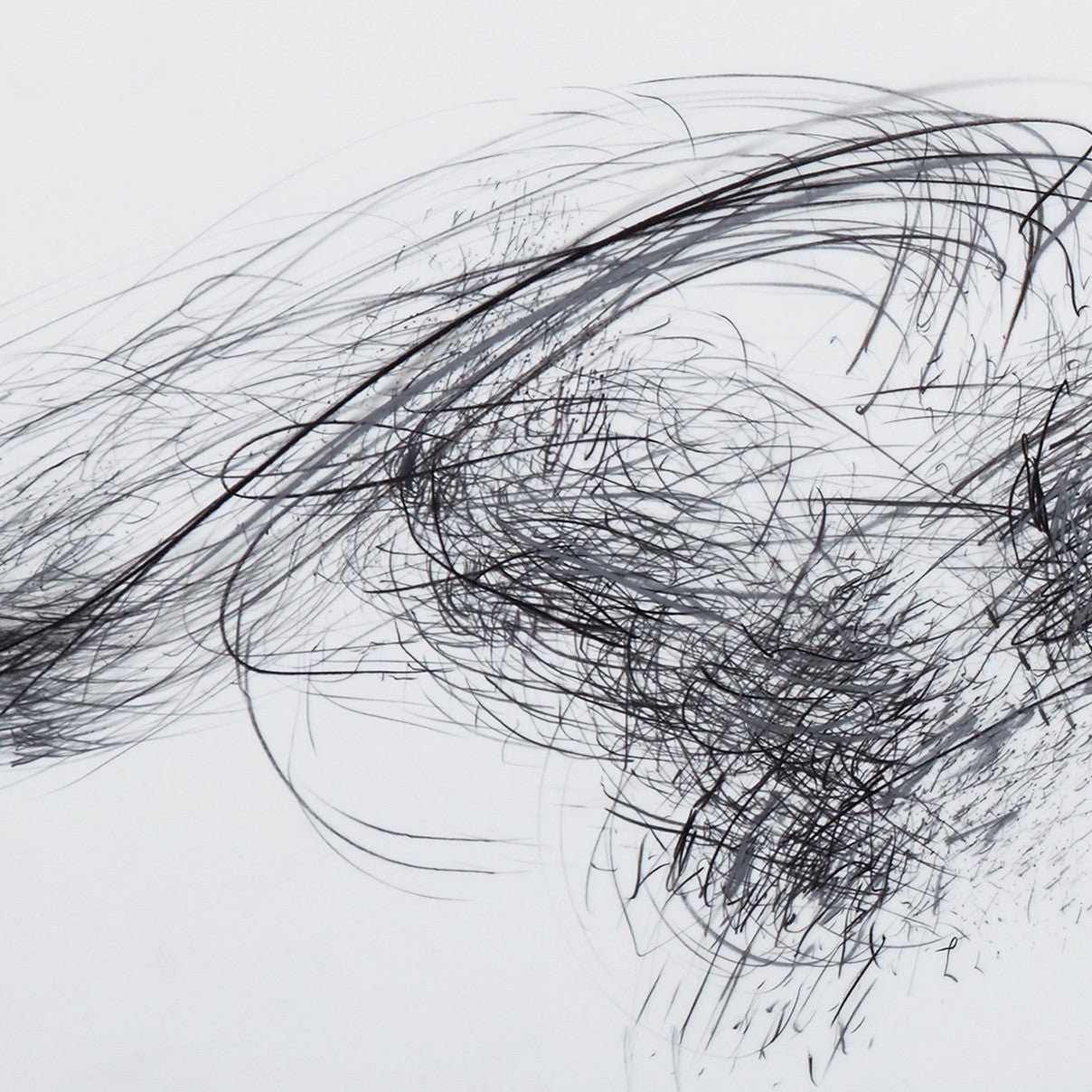 Storm Series Horizontal 30 - Jaanika Peerna - Abstract Drawing - Ideelart