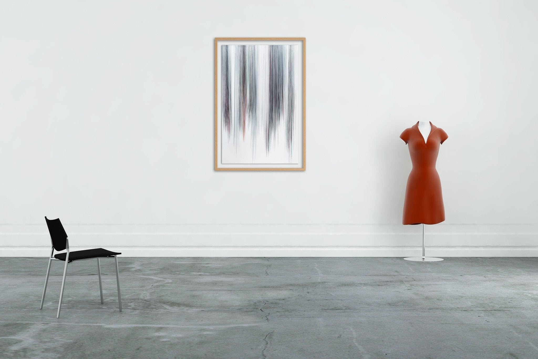 Falls of Solitude - Jaanika Peerna - Abstract Drawing - Ideelart