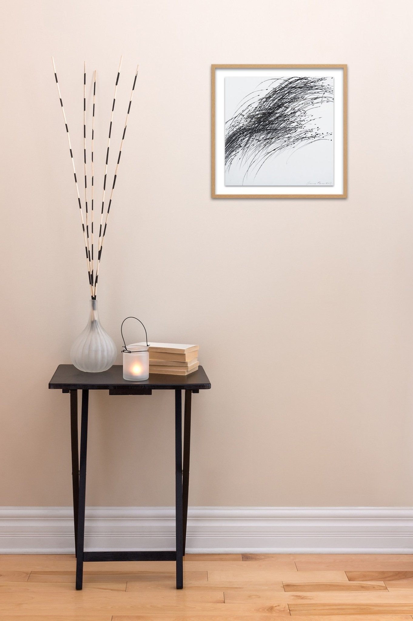 Storm Series (Ref 844) - Jaanika Peerna - Abstract Drawing - Ideelart