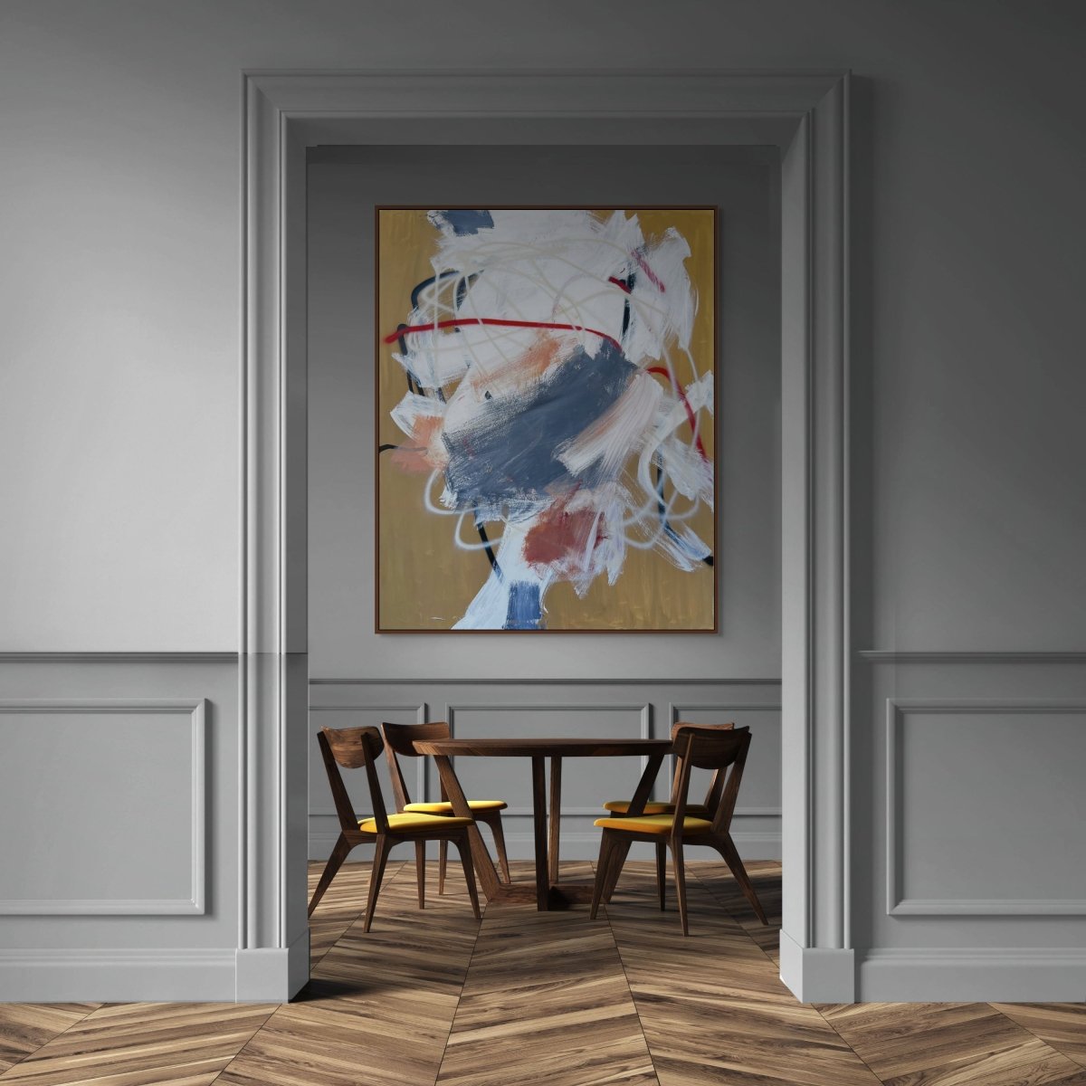 8 1/2 Bit - by Tommaso Fattovich - Abstract Painting - Ideelart