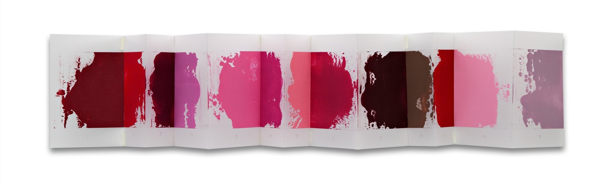 Apple in 13 colors - Debra Ramsay - Abstract Painting - Ideelart