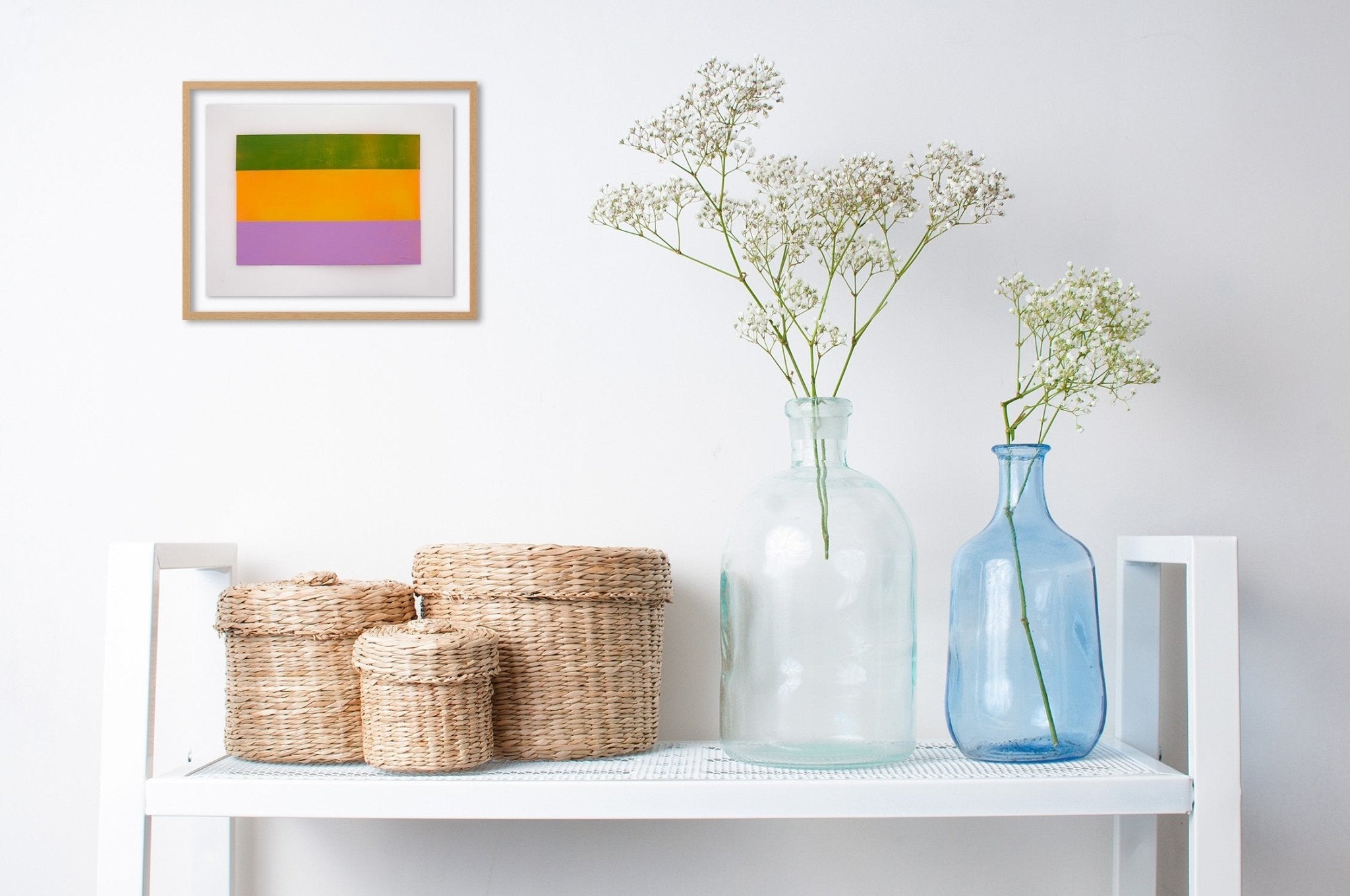 Colors Within a Witch Hazel Blossom 2 - Debra Ramsay - Abstract Painting - Ideelart