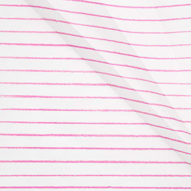 The Effects of a fold on a pink line