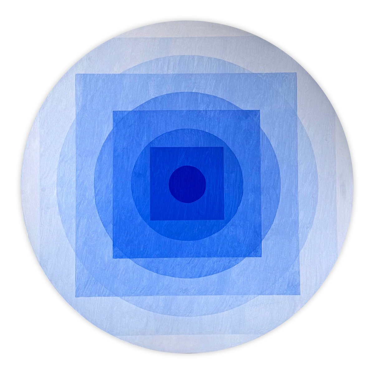 9 (Ultramarine) - by Andy Harwood - Abstract Painting - Ideelart