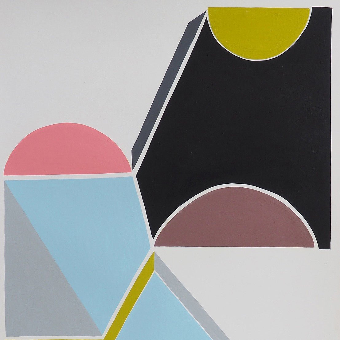 Ambient Space - Jessica Snow - Abstract Painting - Ideelart