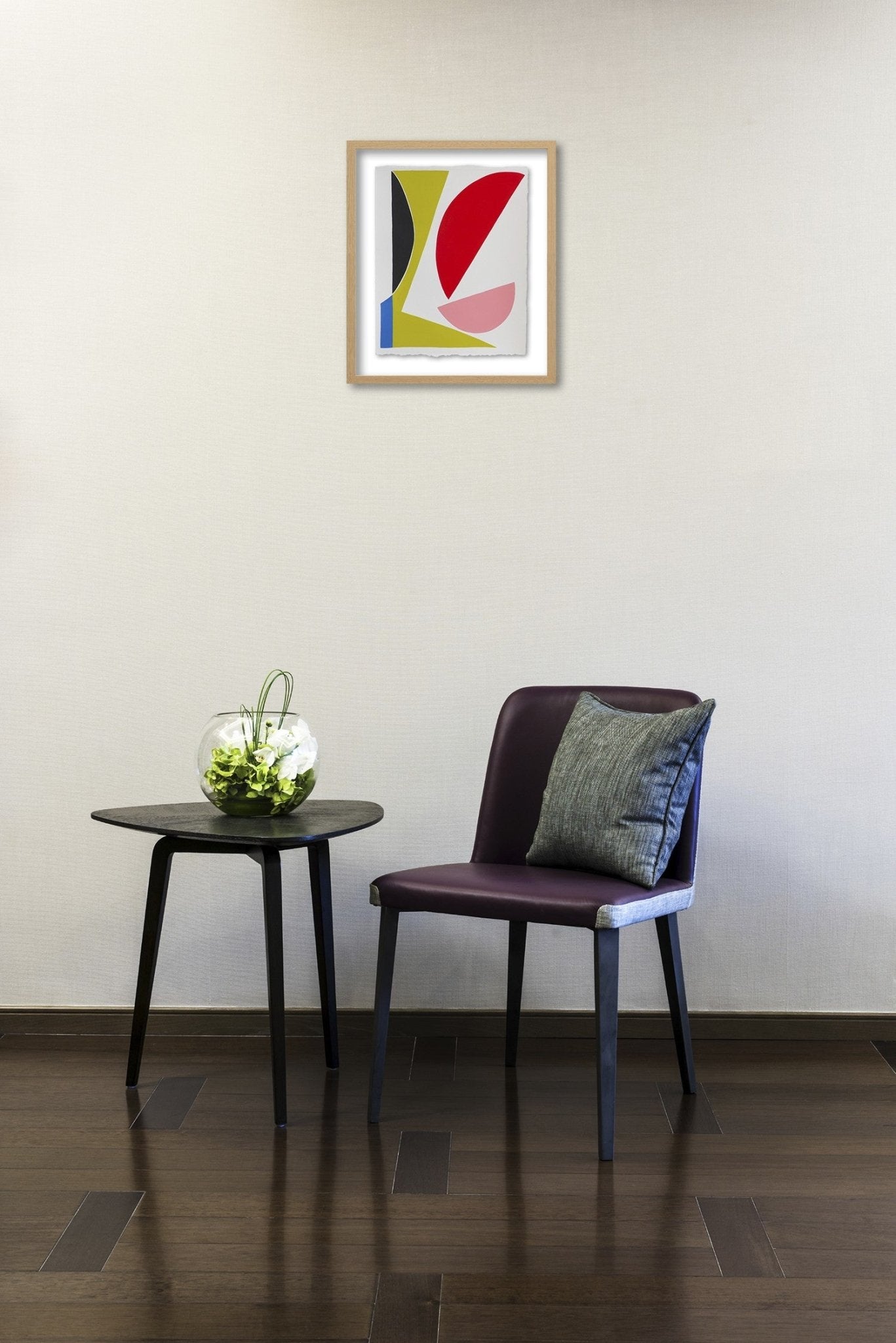 Edge Space - Jessica Snow - Abstract Painting - Ideelart