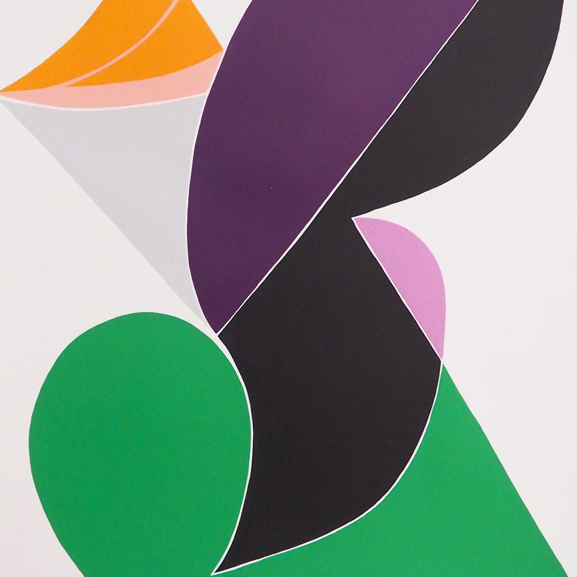 Finite Field - Jessica Snow - Abstract Painting - Ideelart