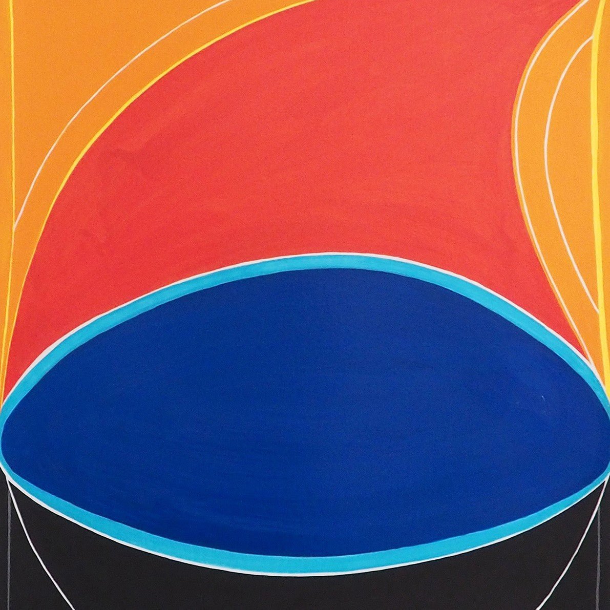 Gravitational Wave - Jessica Snow - Abstract Painting - Ideelart