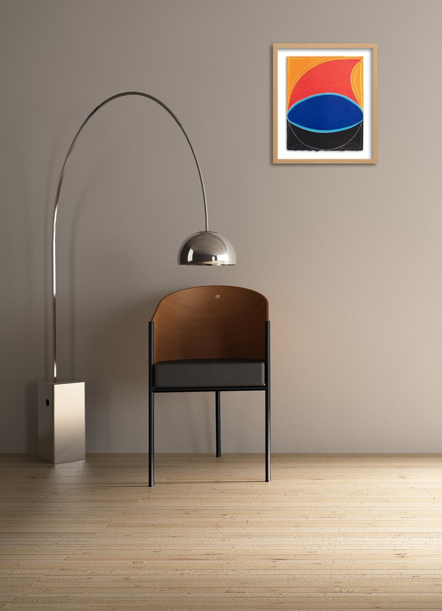 Gravitational Wave - Jessica Snow - Abstract Painting - Ideelart