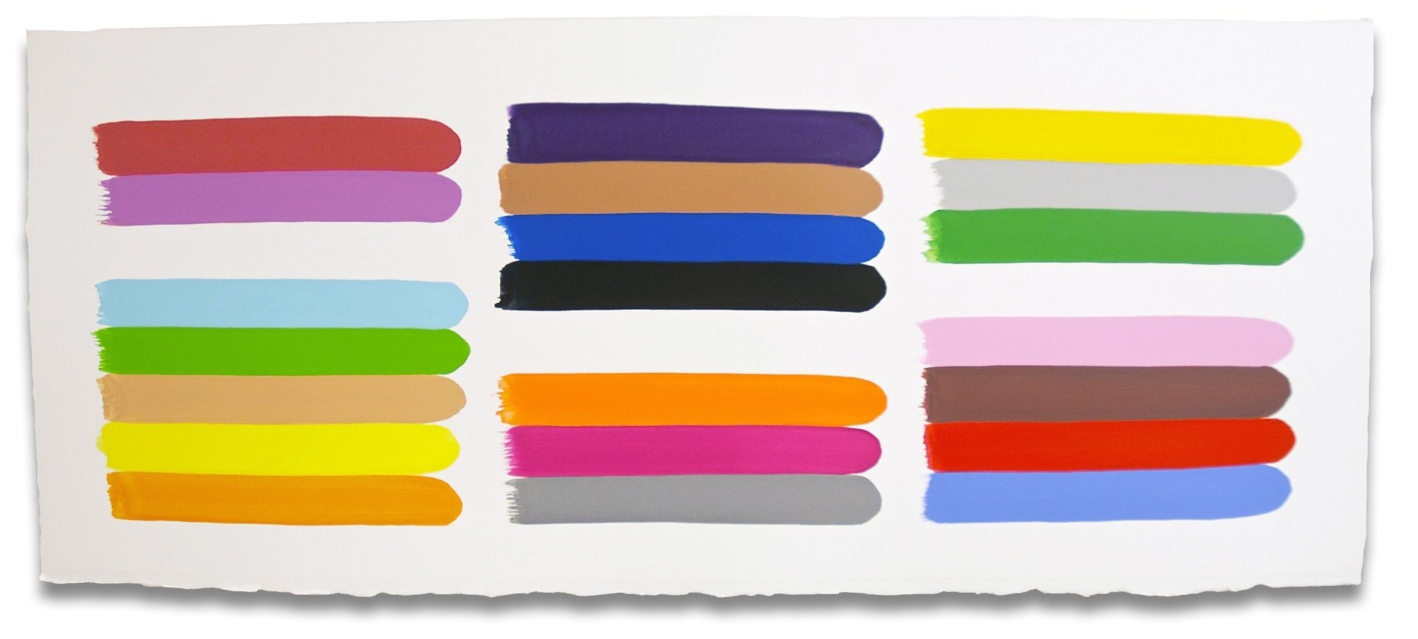 Triple Stack - Jessica Snow - Abstract Painting - Ideelart