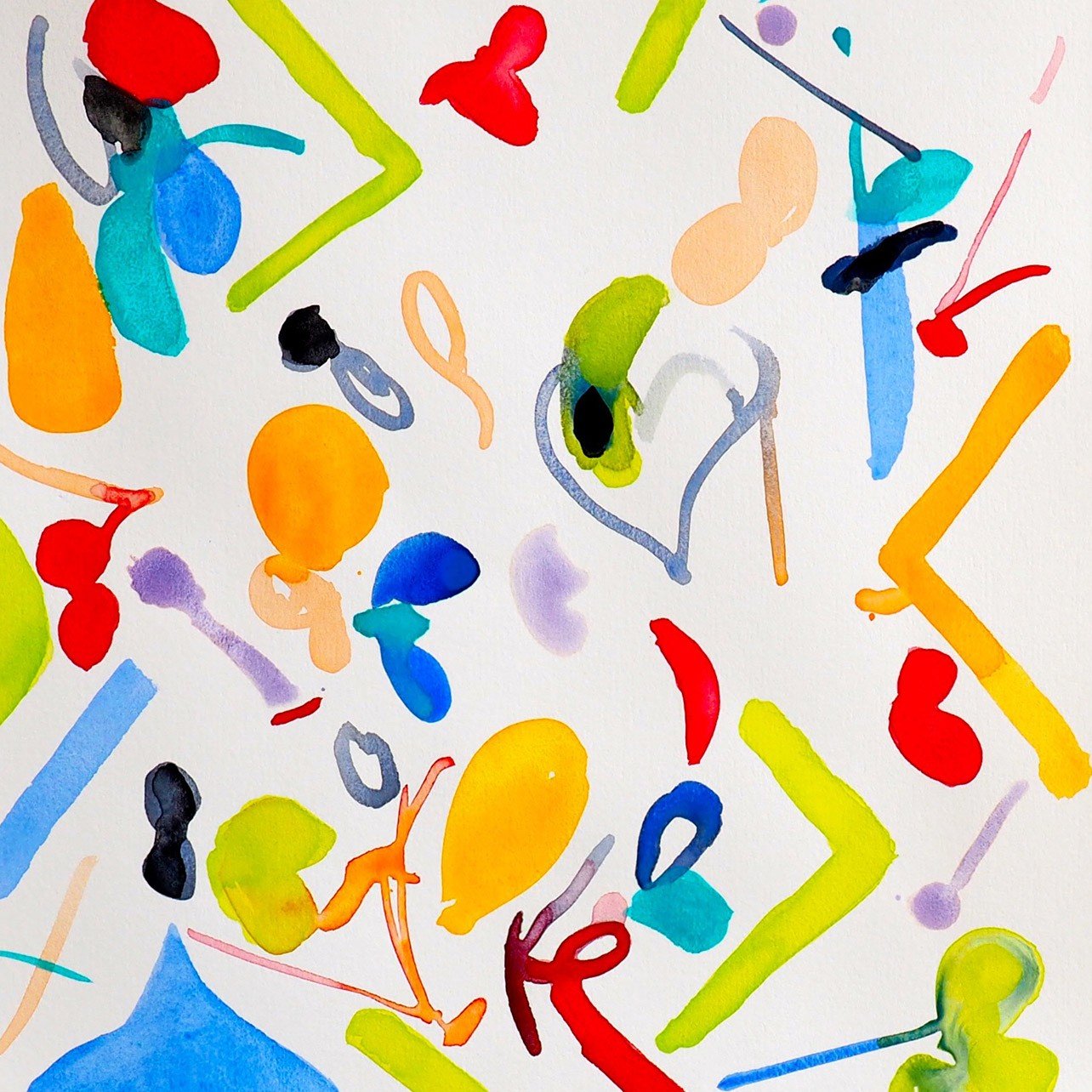 Fling 3 - Jessica Snow - Abstract Painting - Ideelart