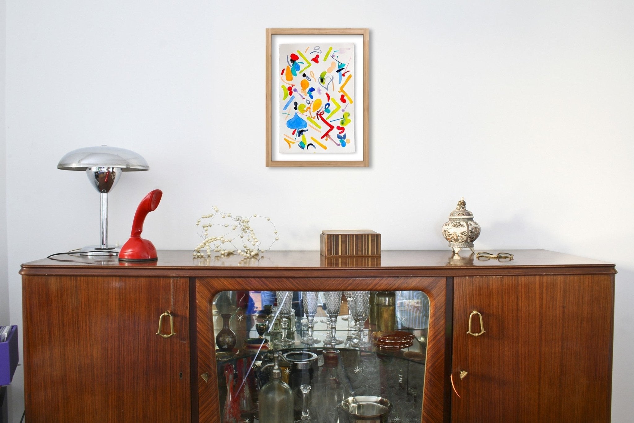 Fling 3 - Jessica Snow - Abstract Painting - Ideelart