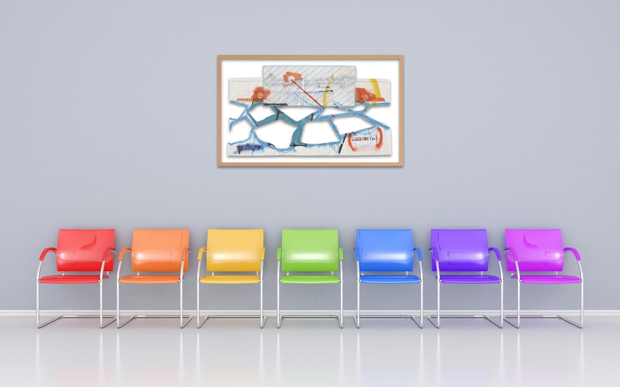 Colby 12 - Peter Soriano - Abstract Mixed Media - Ideelart