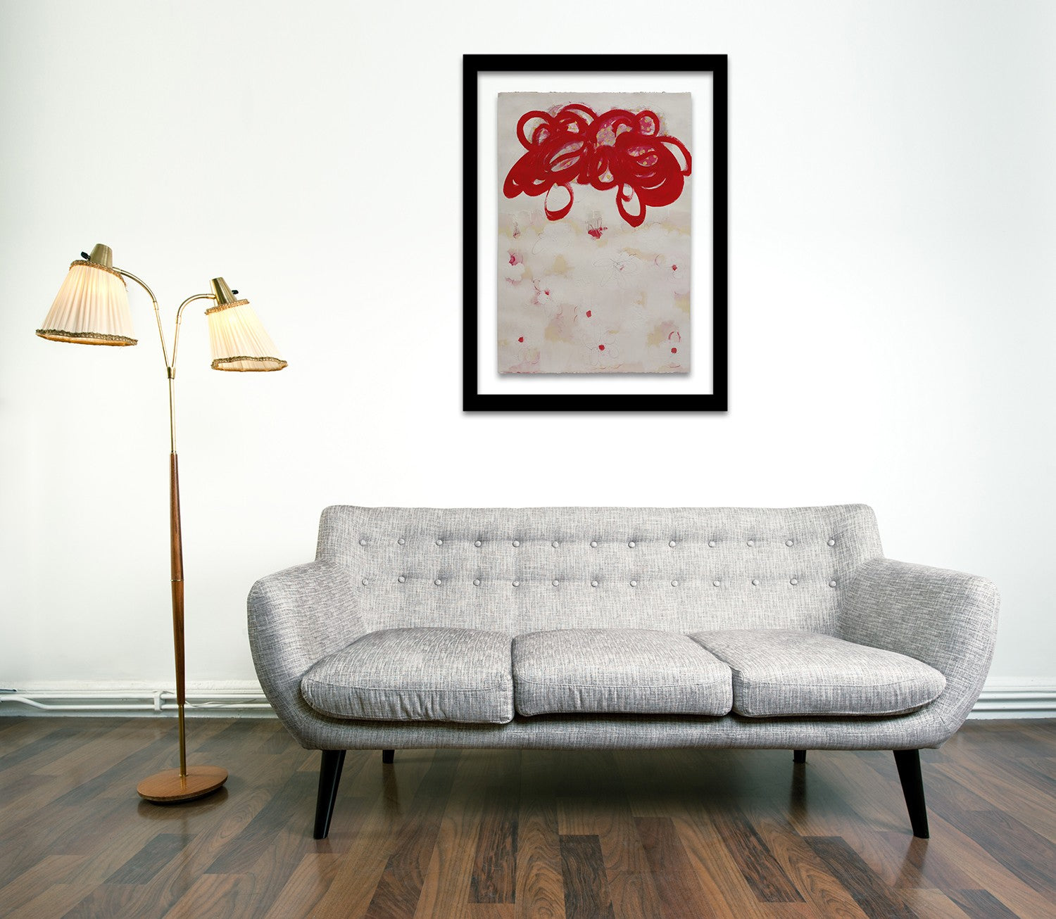 Flutter - Anya Spielman - Abstract Painting - Ideelart