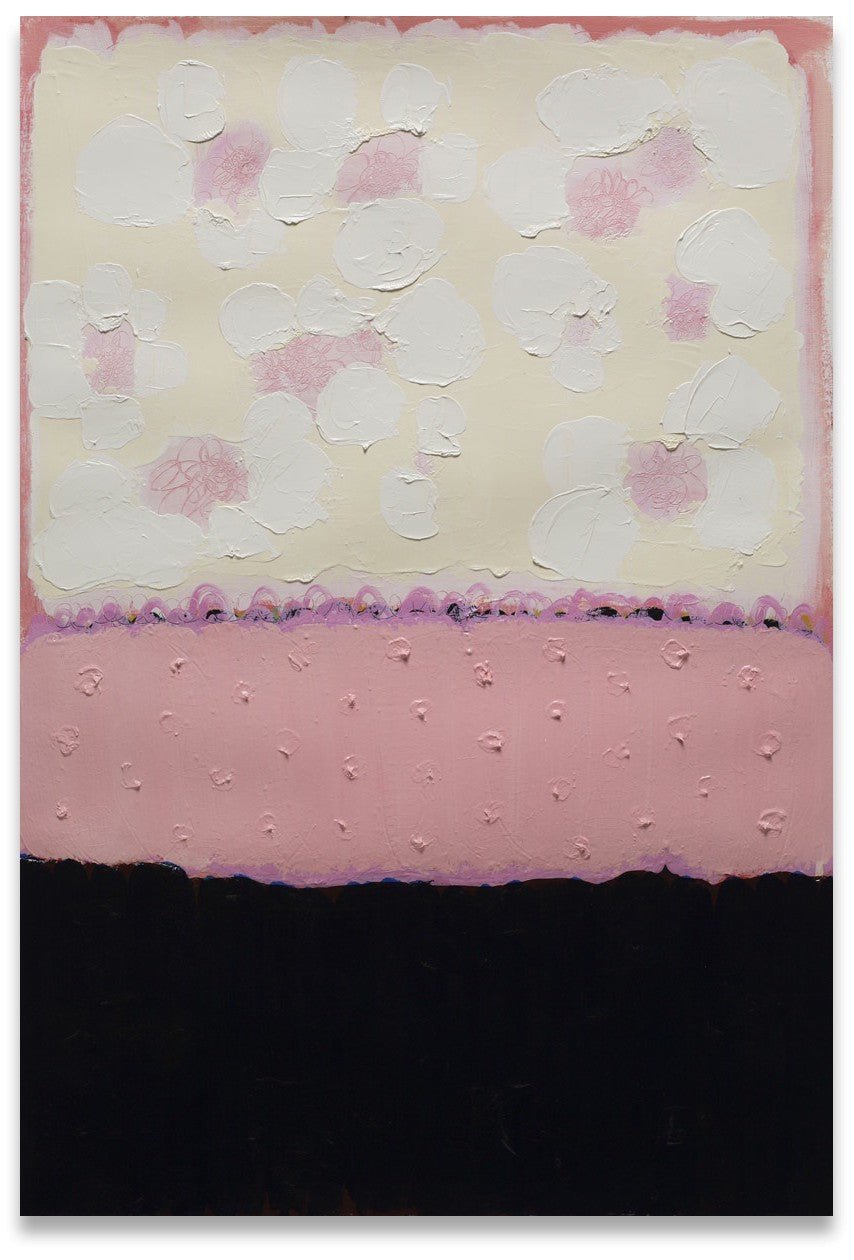 Ice Blossoms - Anya Spielman - Abstract Painting - Ideelart