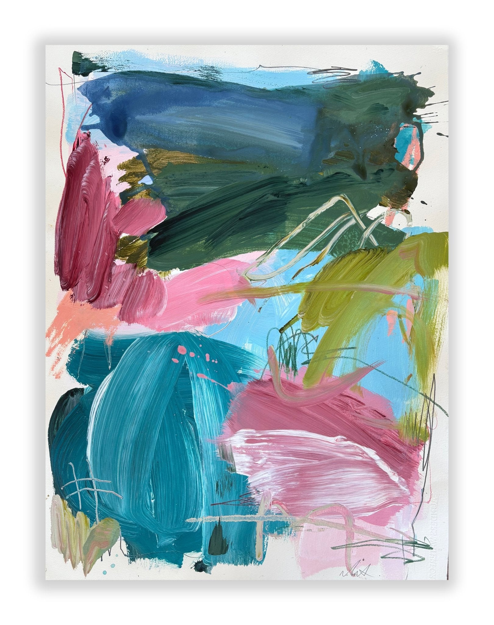 Alter04 - Marcus Aitken - Abstract Painting - Ideelart