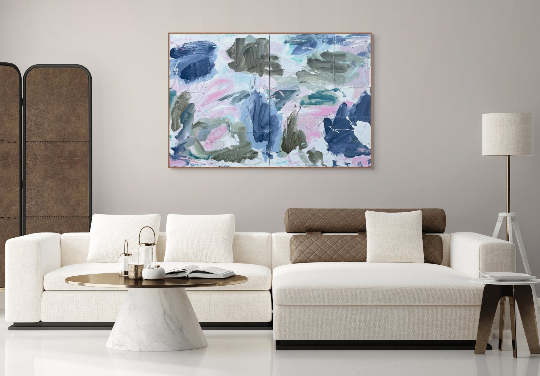 Boogum Oogum - Marcus Aitken - Abstract Painting - Ideelart