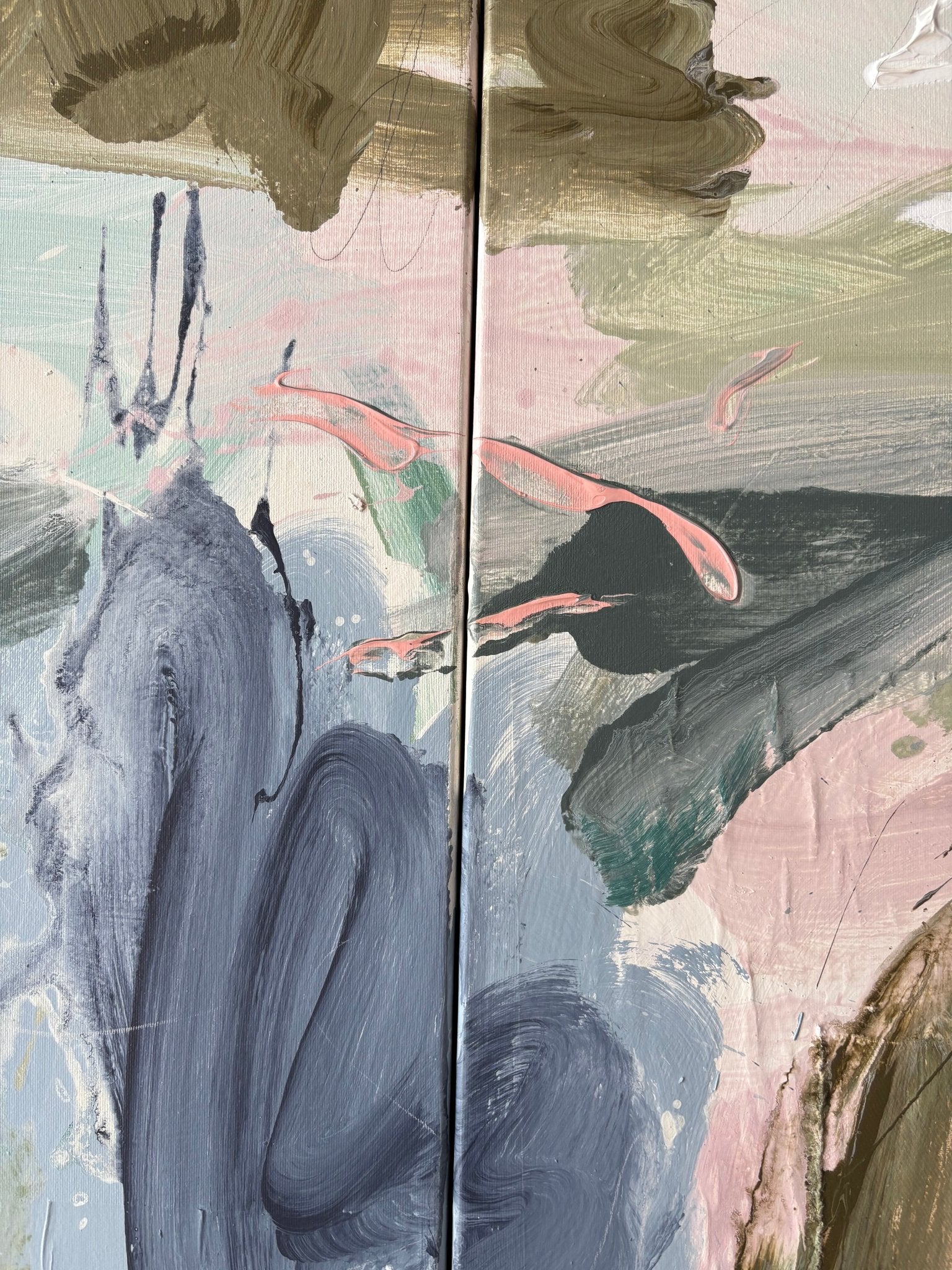 Boogum Oogum - Marcus Aitken - Abstract Painting - Ideelart