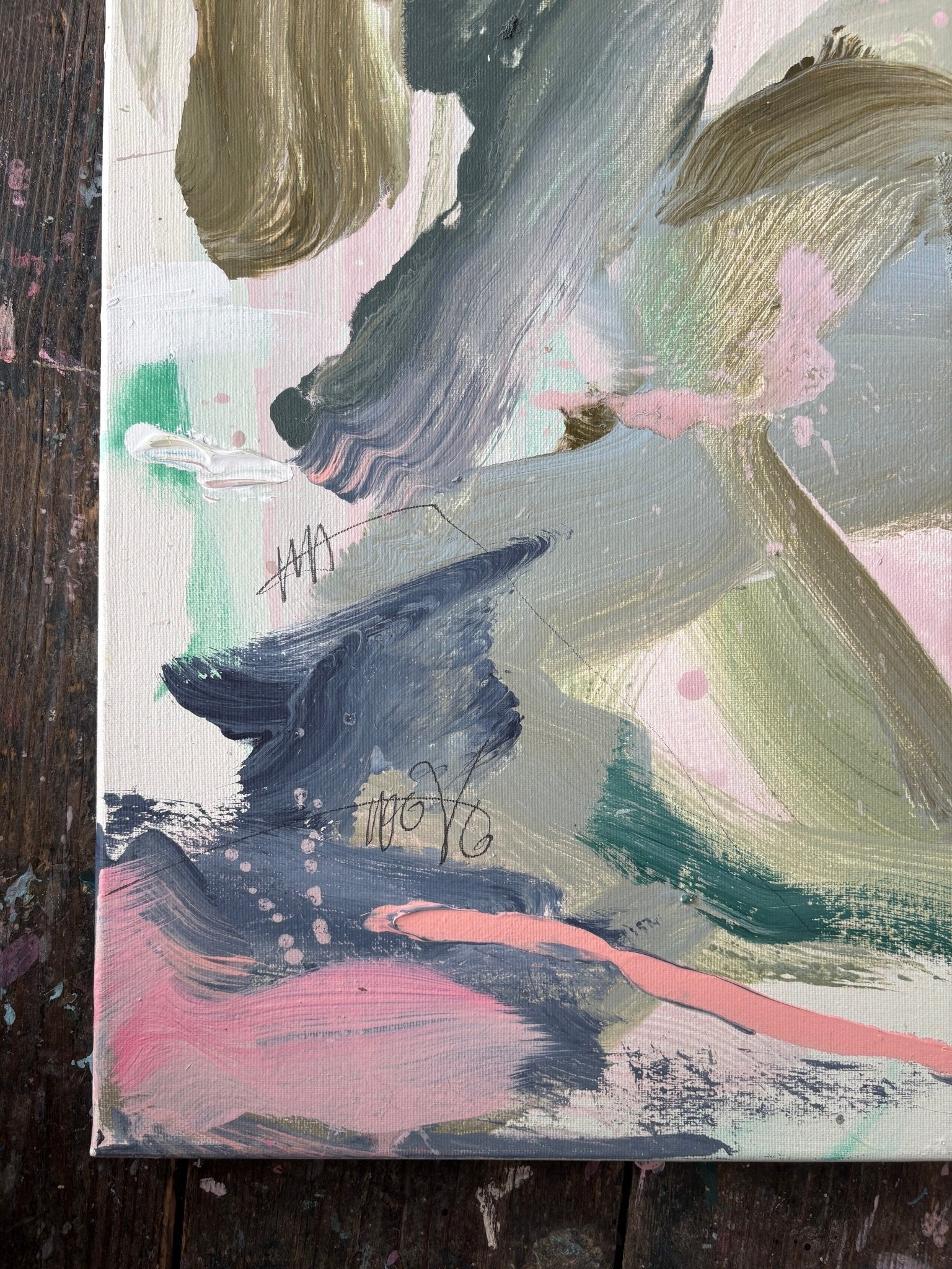 Boogum Oogum - Marcus Aitken - Abstract Painting - Ideelart