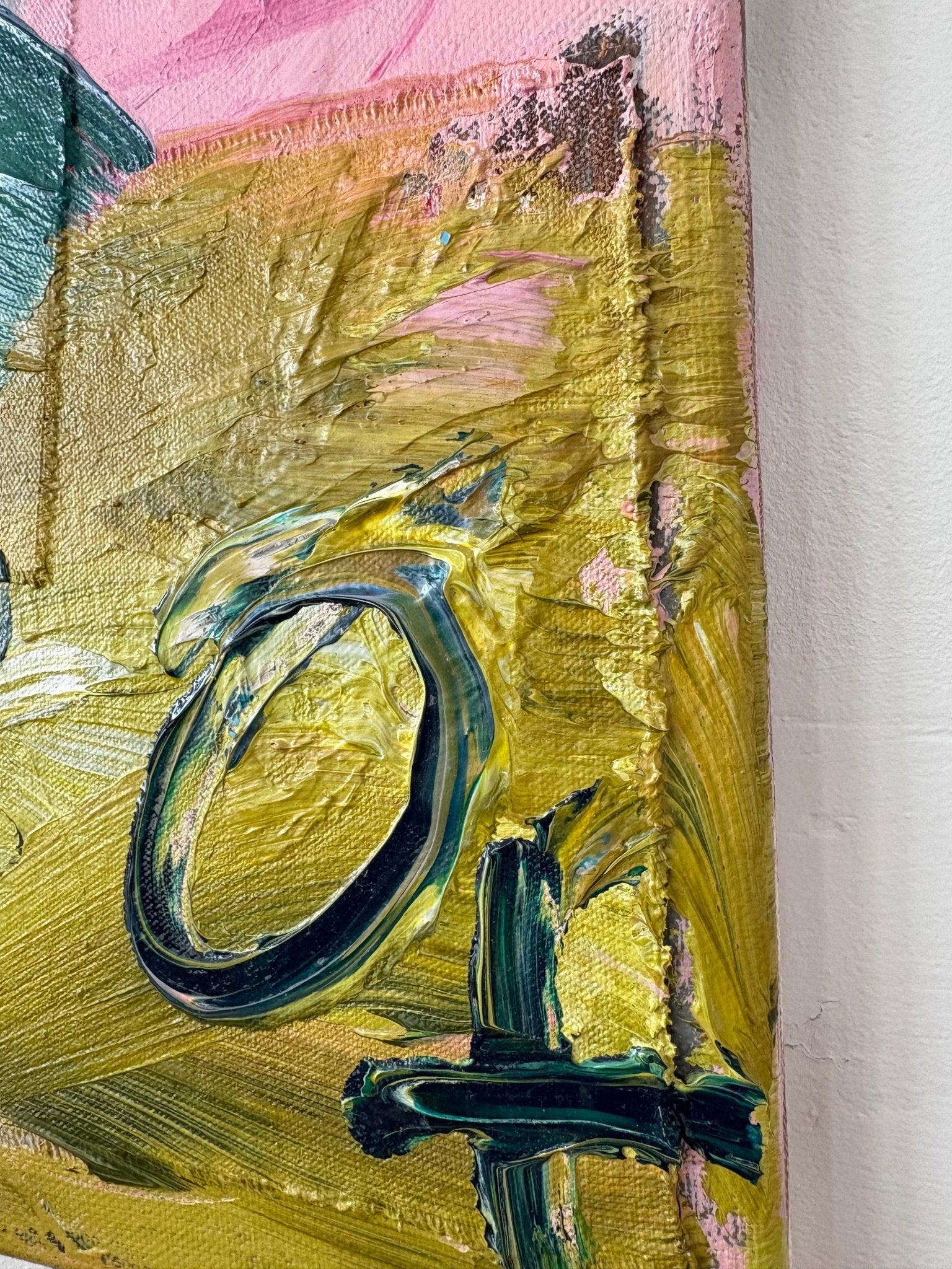 Flowers - Marcus Aitken - Abstract Painting - Ideelart