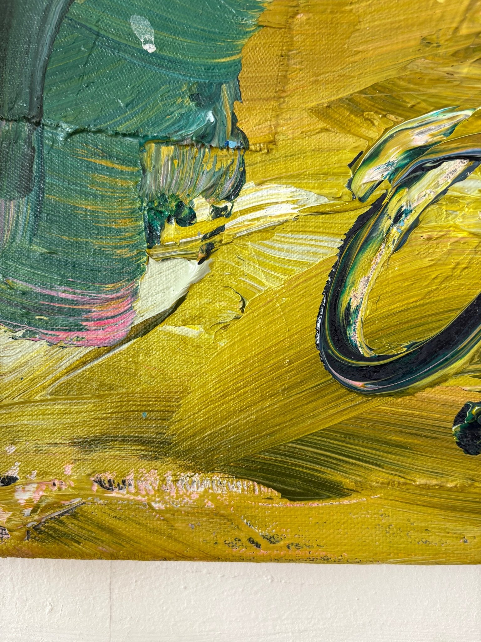 Flowers - Marcus Aitken - Abstract Painting - Ideelart