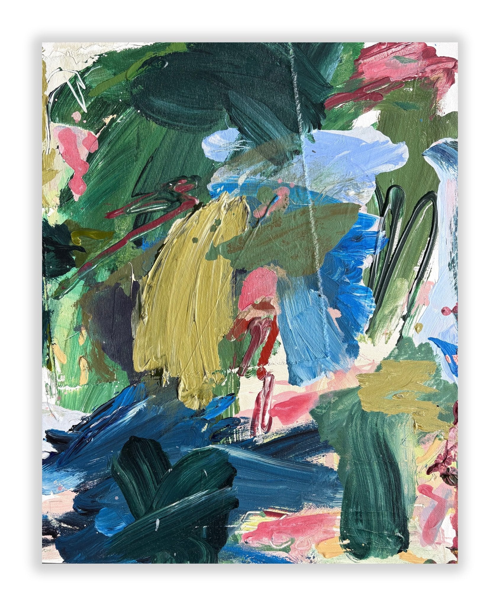 Running - Marcus Aitken - Abstract Painting - Ideelart