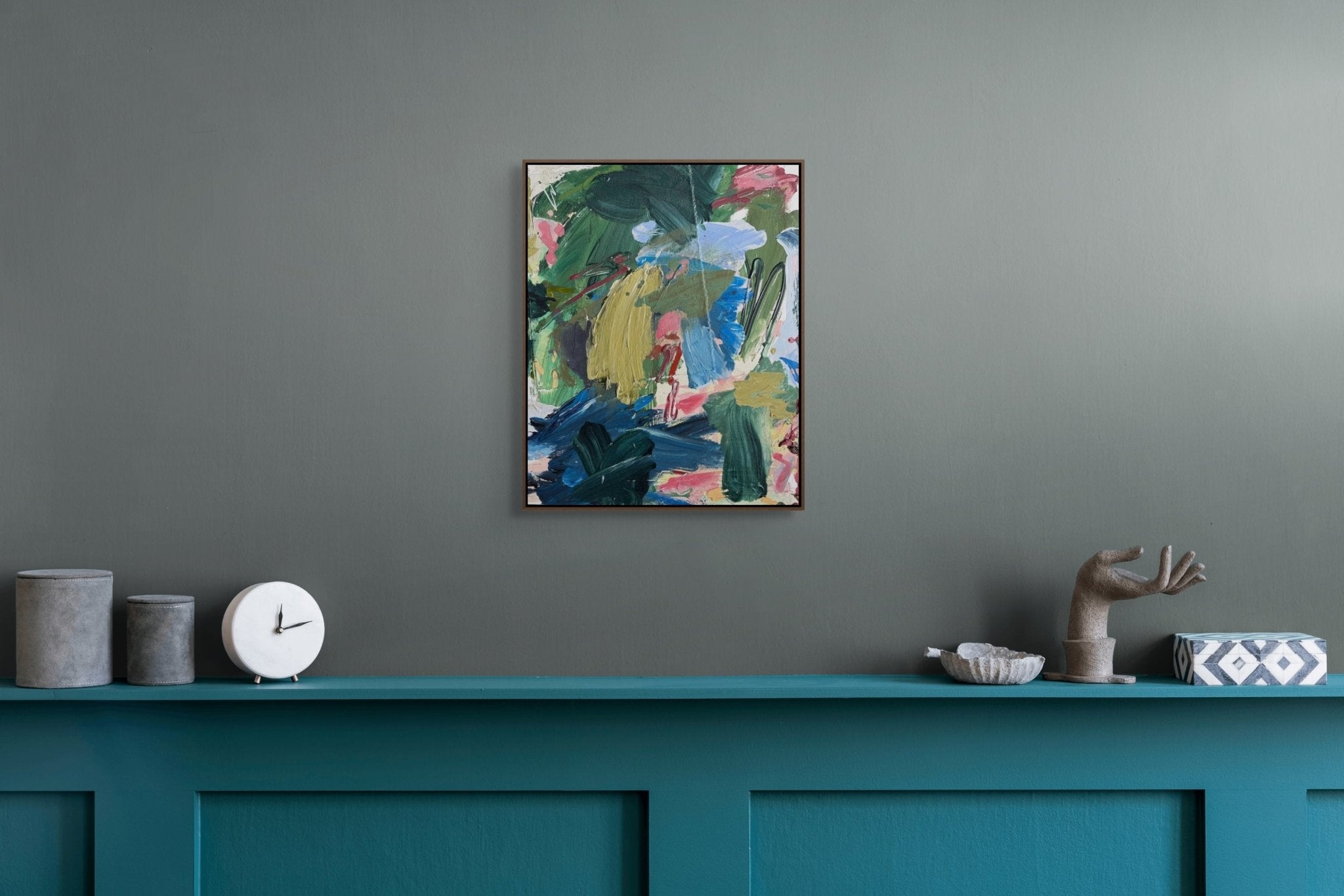 Running - Marcus Aitken - Abstract Painting - Ideelart