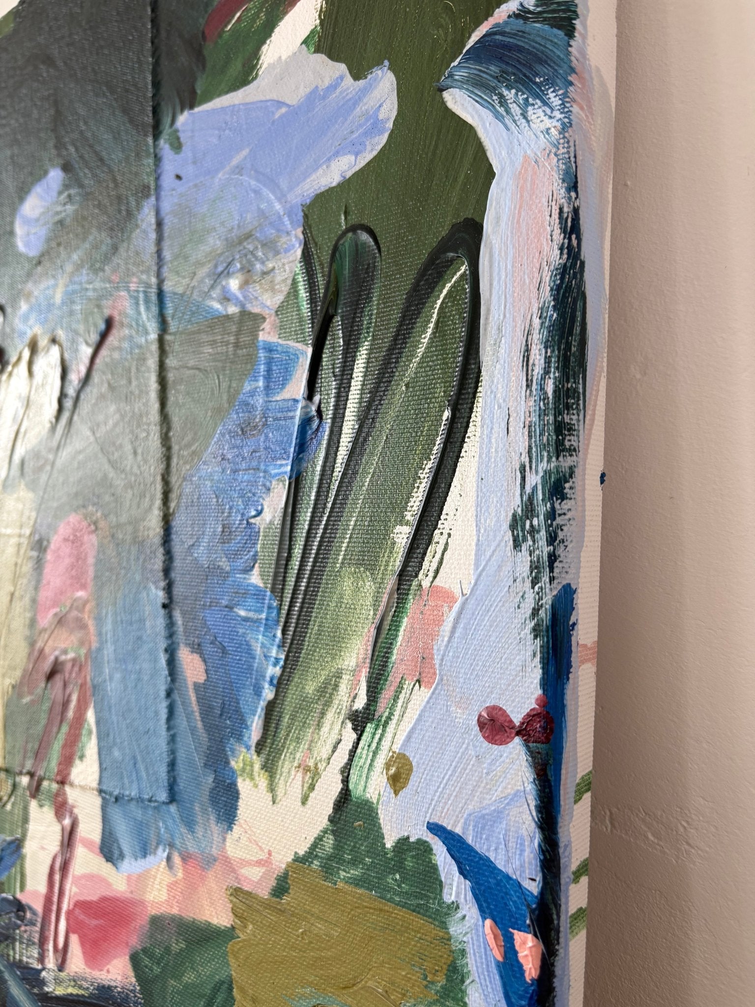 Running - Marcus Aitken - Abstract Painting - Ideelart