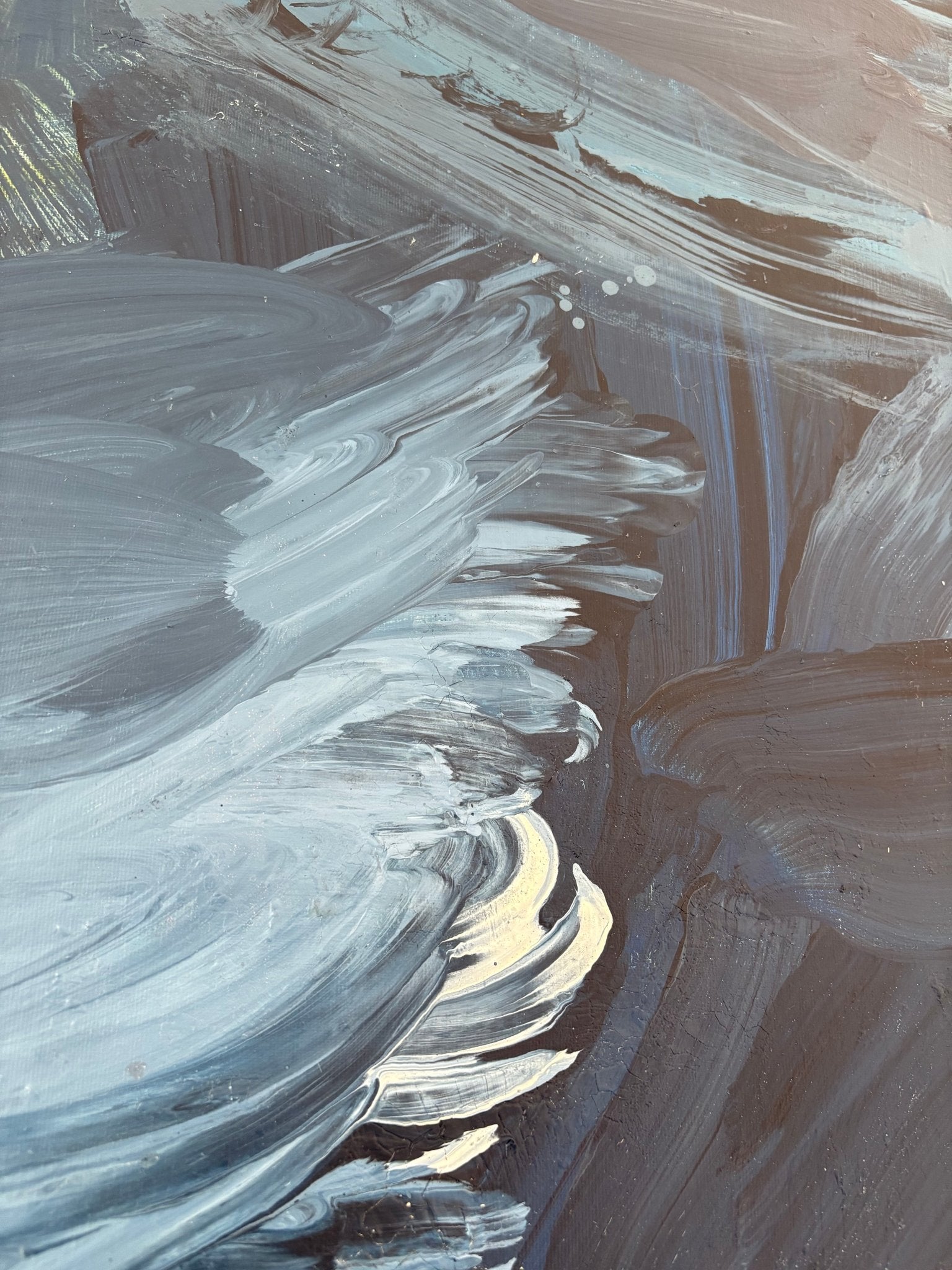 Sea legs - Marcus Aitken - Abstract Painting - Ideelart