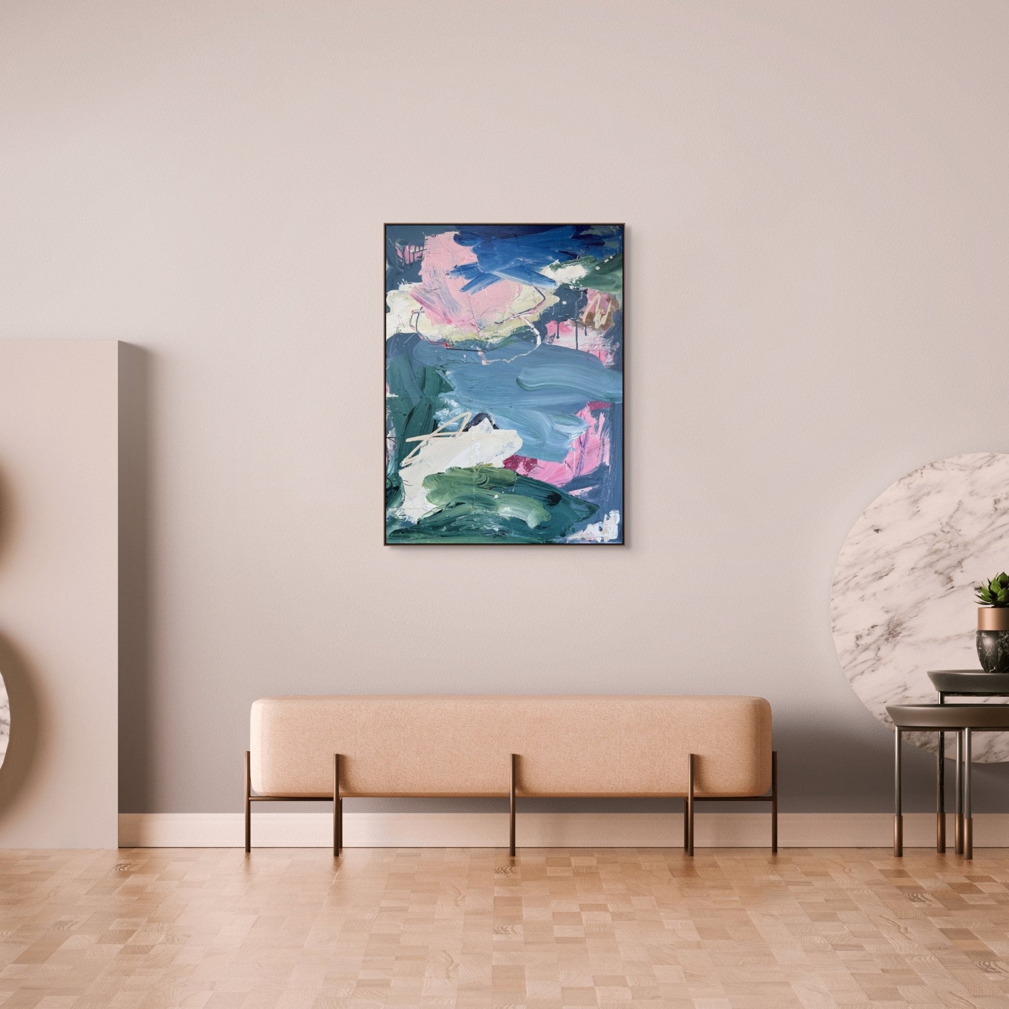 Soda - Marcus Aitken - Abstract Painting - Ideelart