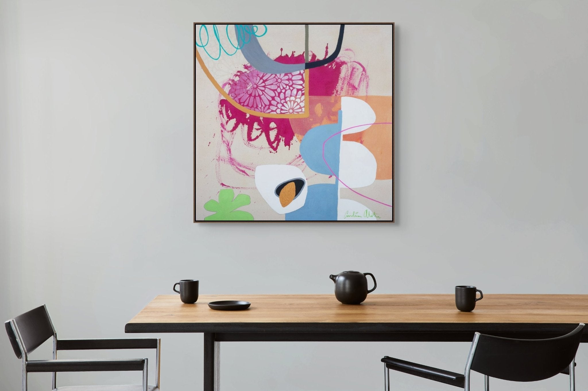 Amelia - Carolina Alotus - Abstract Painting - Ideelart