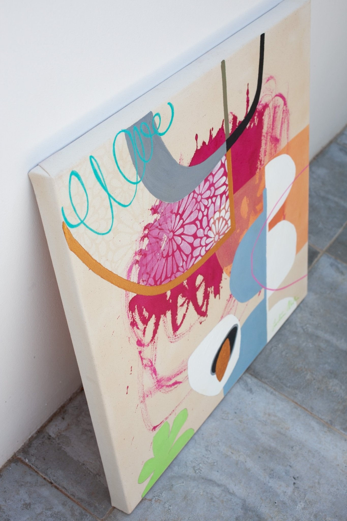 Amelia - Carolina Alotus - Abstract Painting - Ideelart