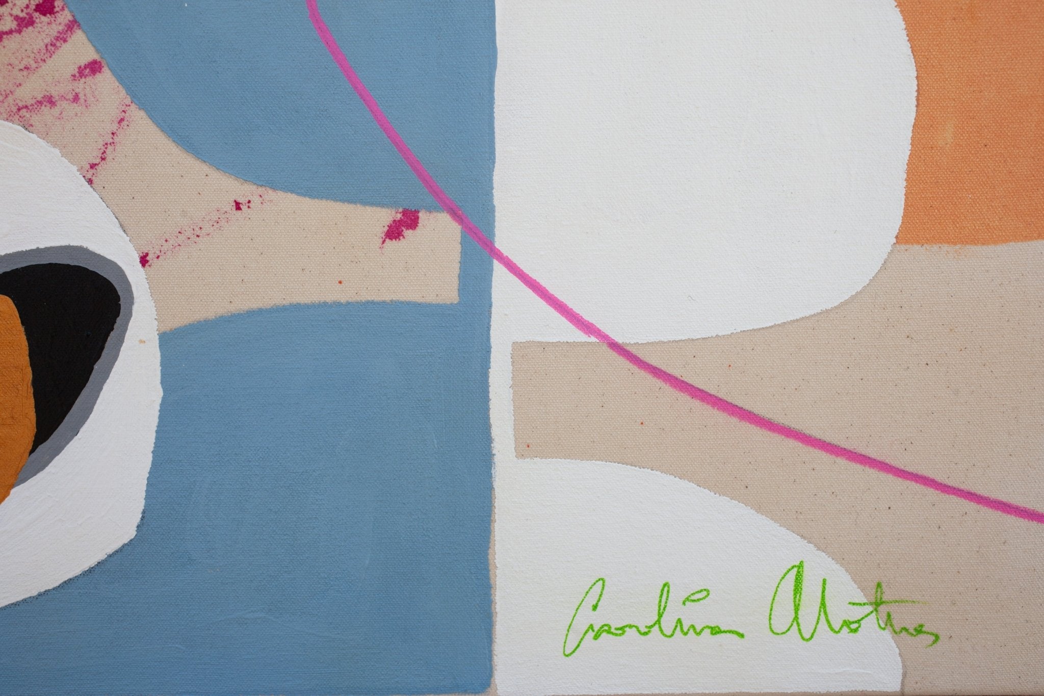 Amelia - Carolina Alotus - Abstract Painting - Ideelart