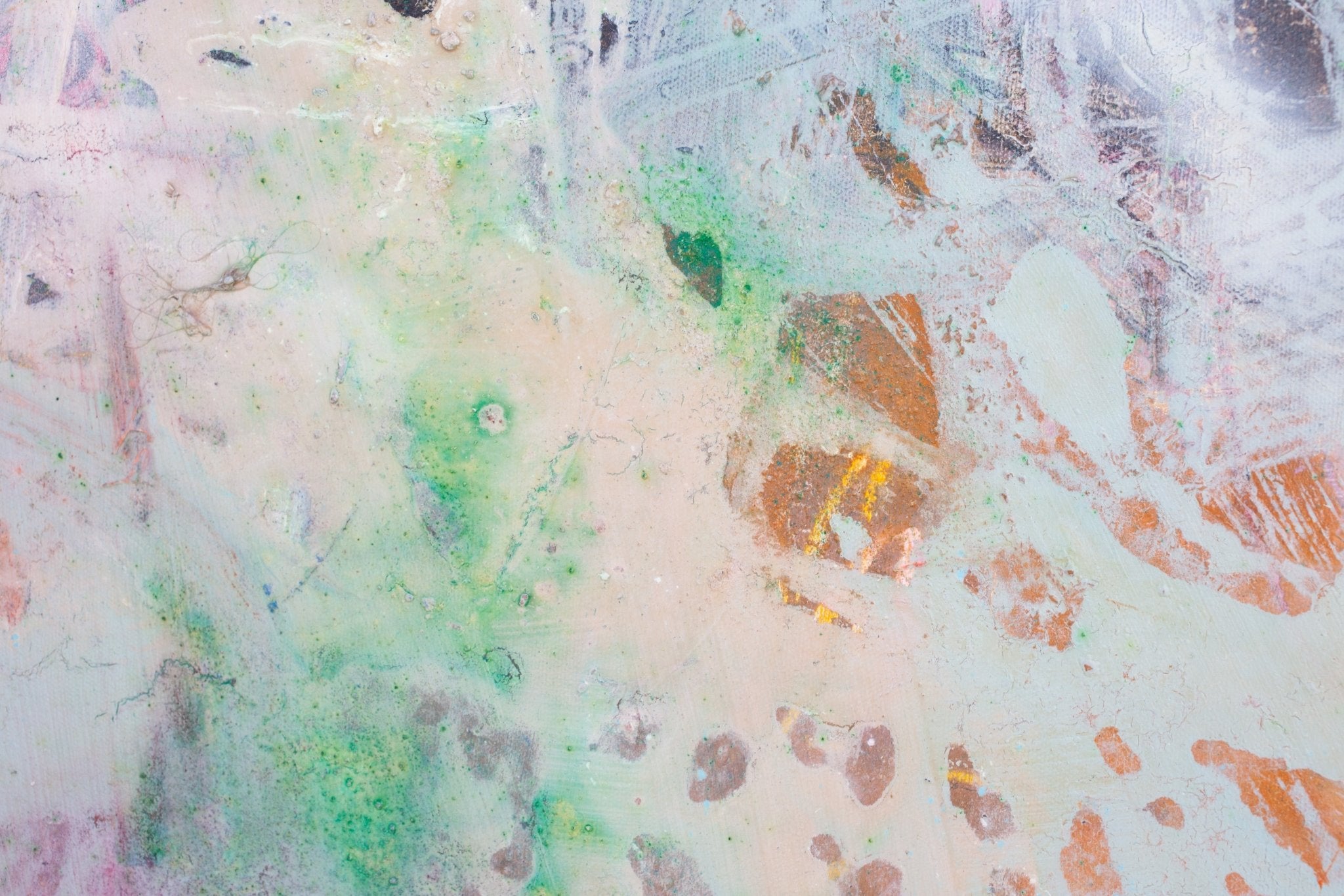 Golden unicorns - Carolina Alotus - Abstract Painting - Ideelart