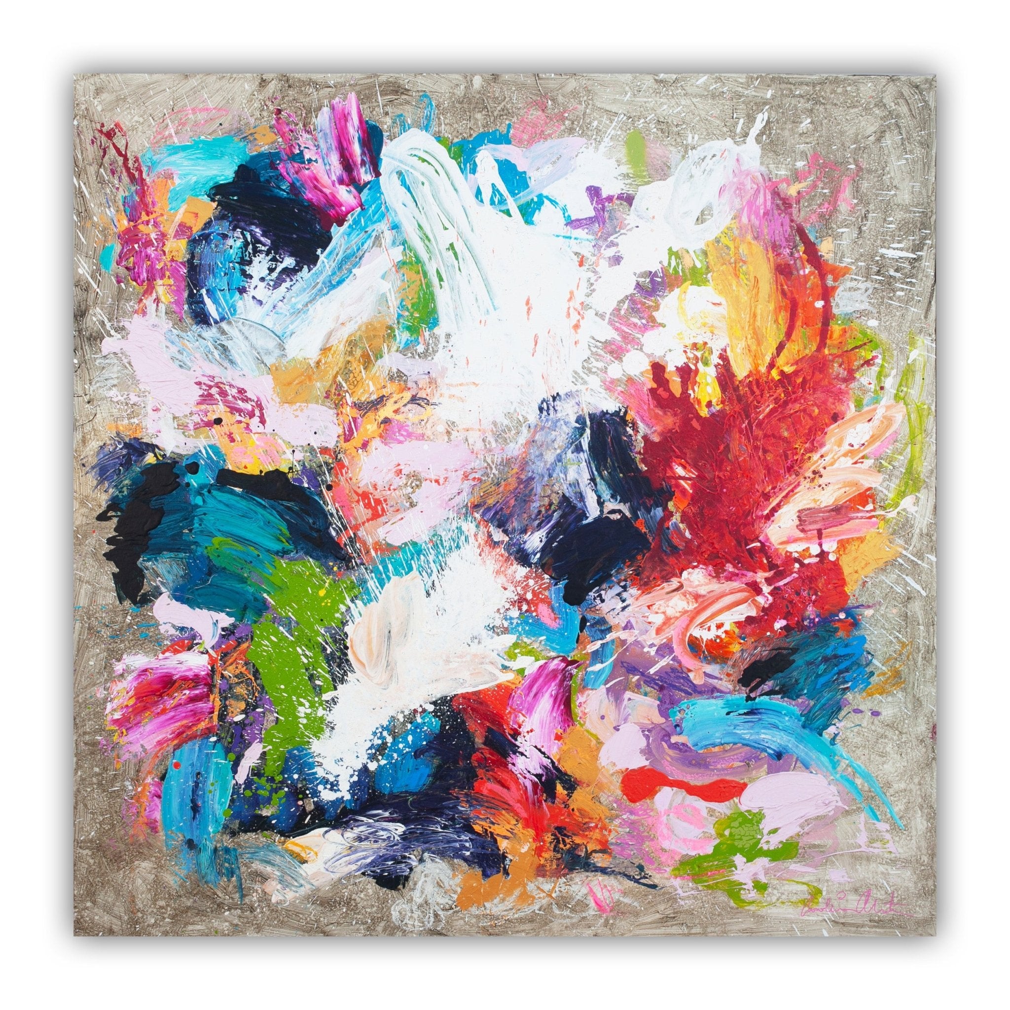 Lumiere - Carolina Alotus - Abstract Painting - Ideelart