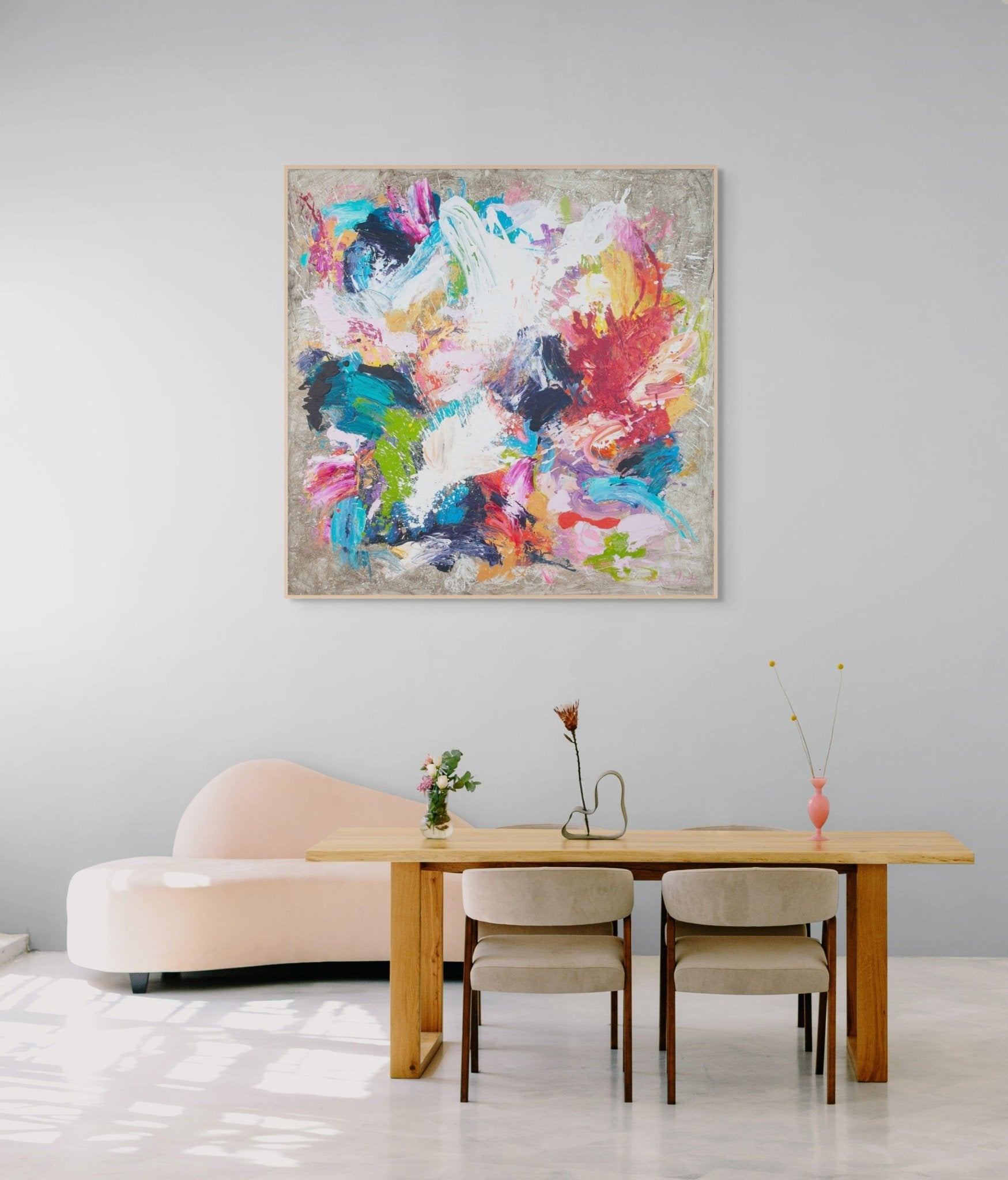 Lumiere - Carolina Alotus - Abstract Painting - Ideelart