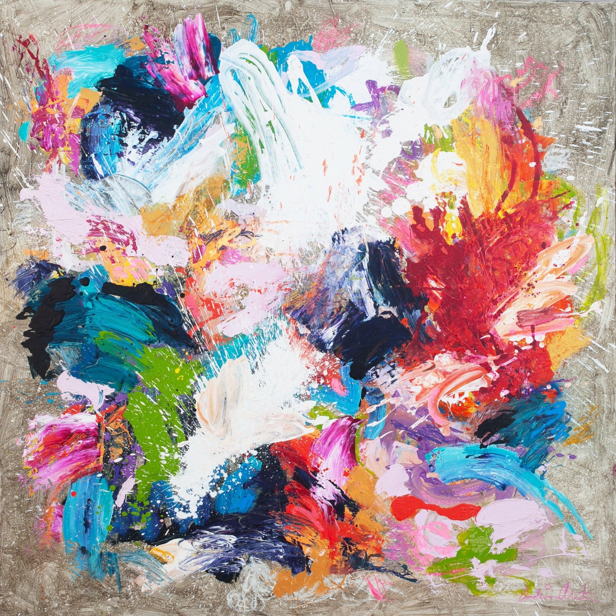 Lumiere - Carolina Alotus - Abstract Painting - Ideelart