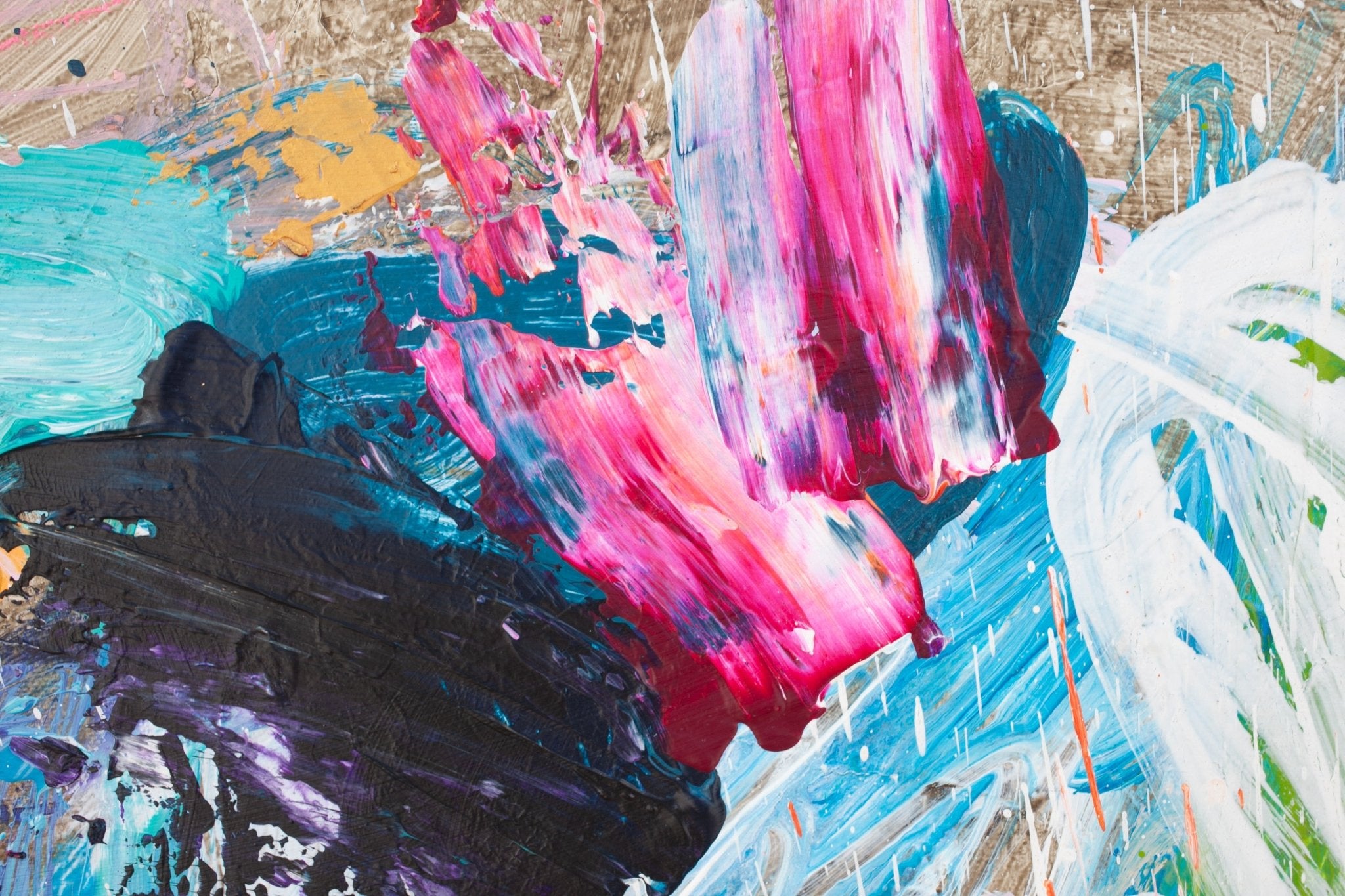 Lumiere - Carolina Alotus - Abstract Painting - Ideelart