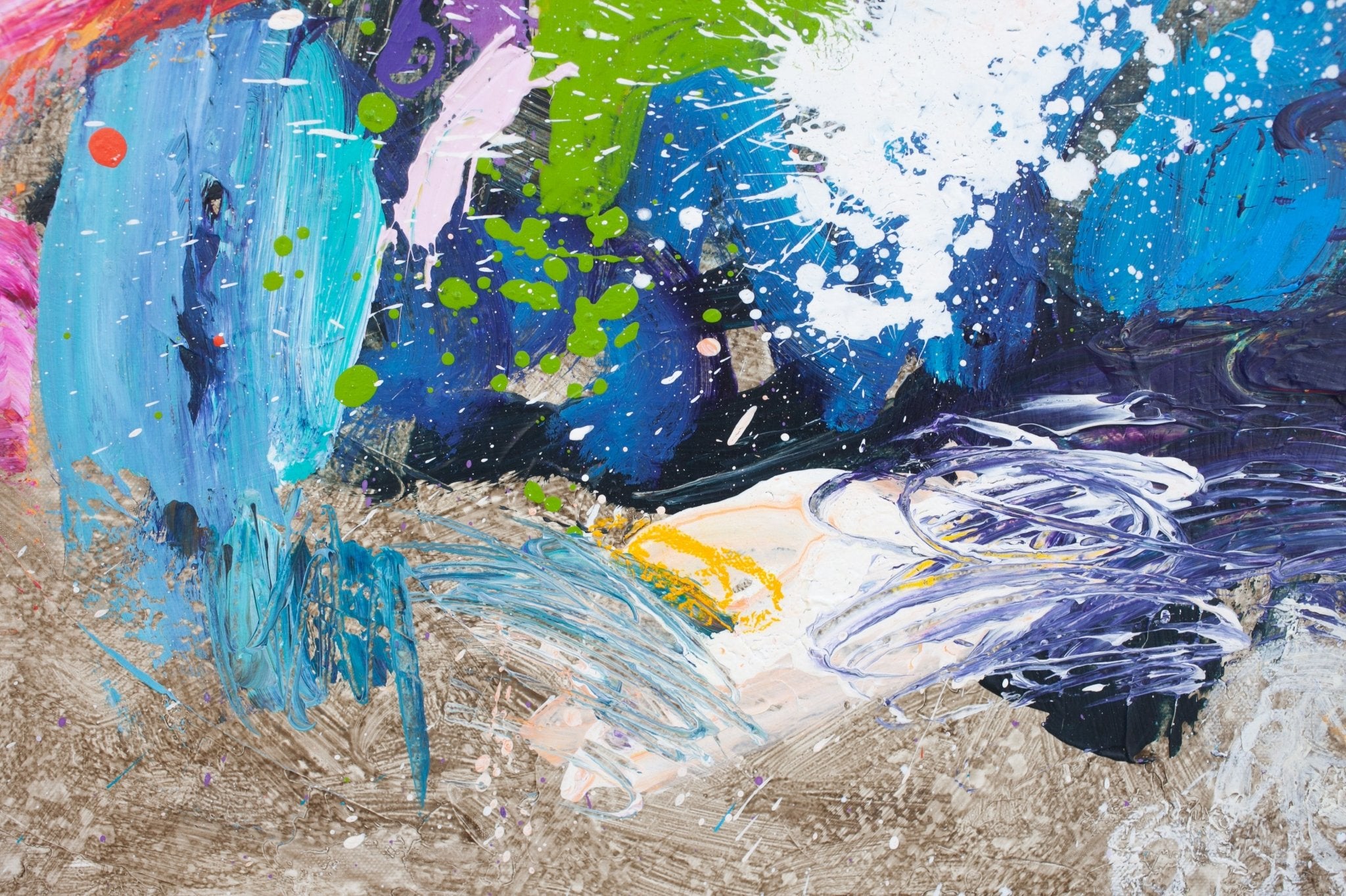 Lumiere - Carolina Alotus - Abstract Painting - Ideelart