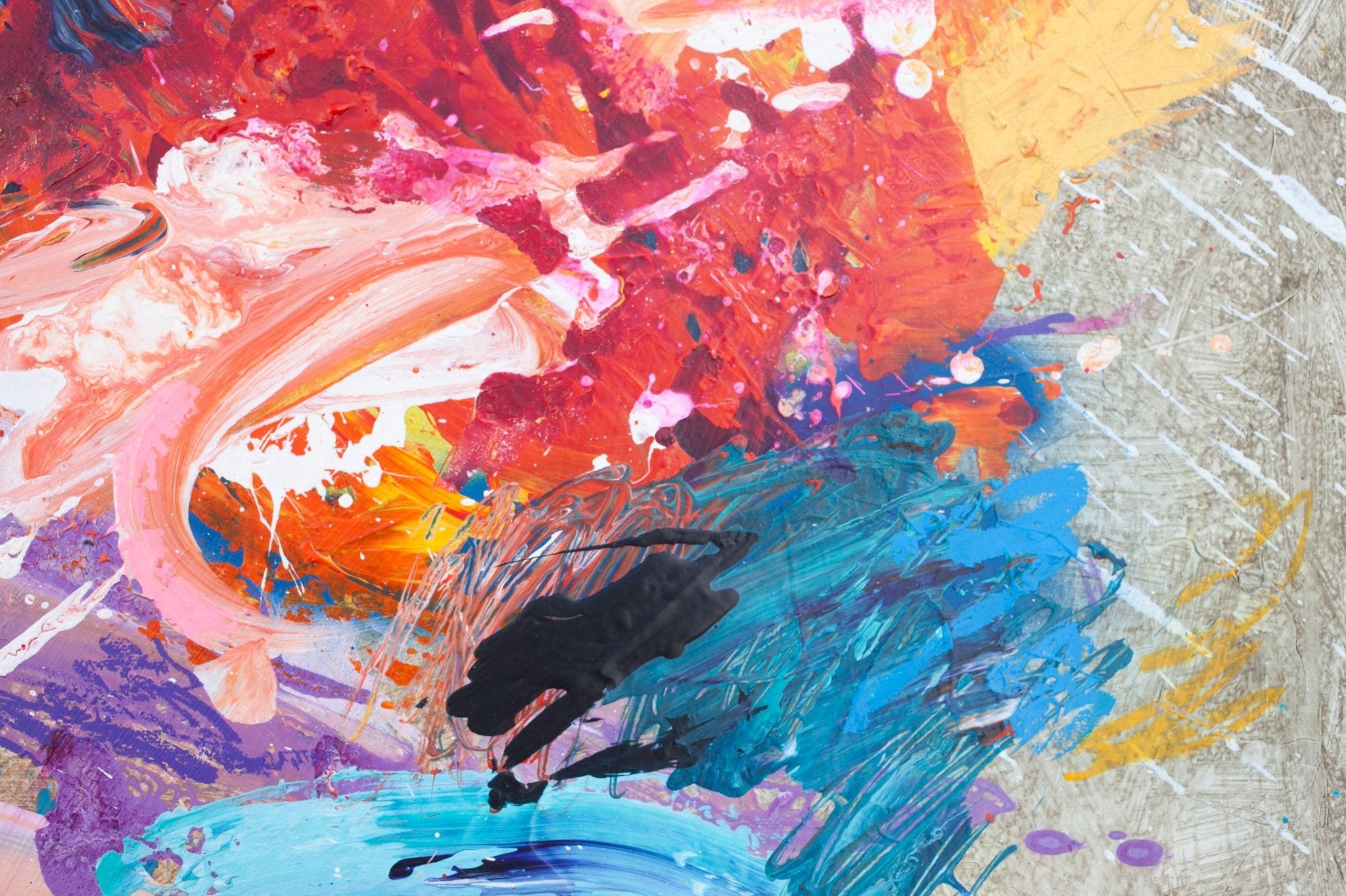 Lumiere - Carolina Alotus - Abstract Painting - Ideelart