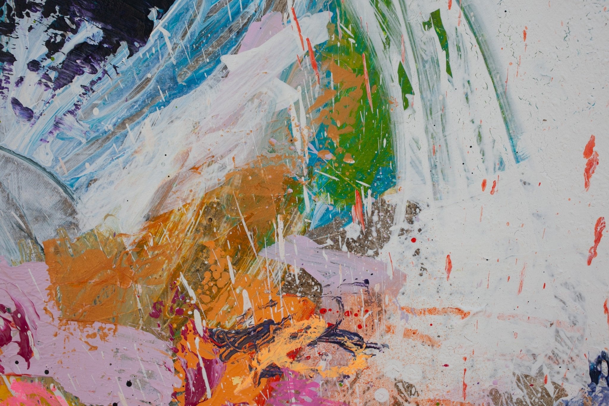 Lumiere - Carolina Alotus - Abstract Painting - Ideelart