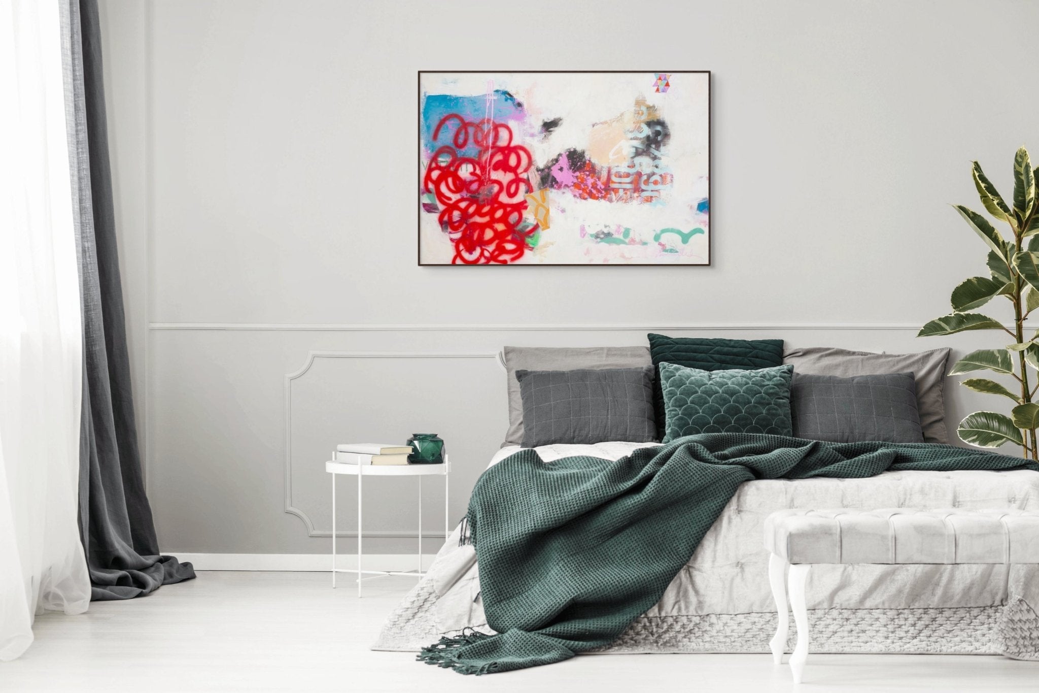 Vitality - Carolina Alotus - Abstract Painting - Ideelart