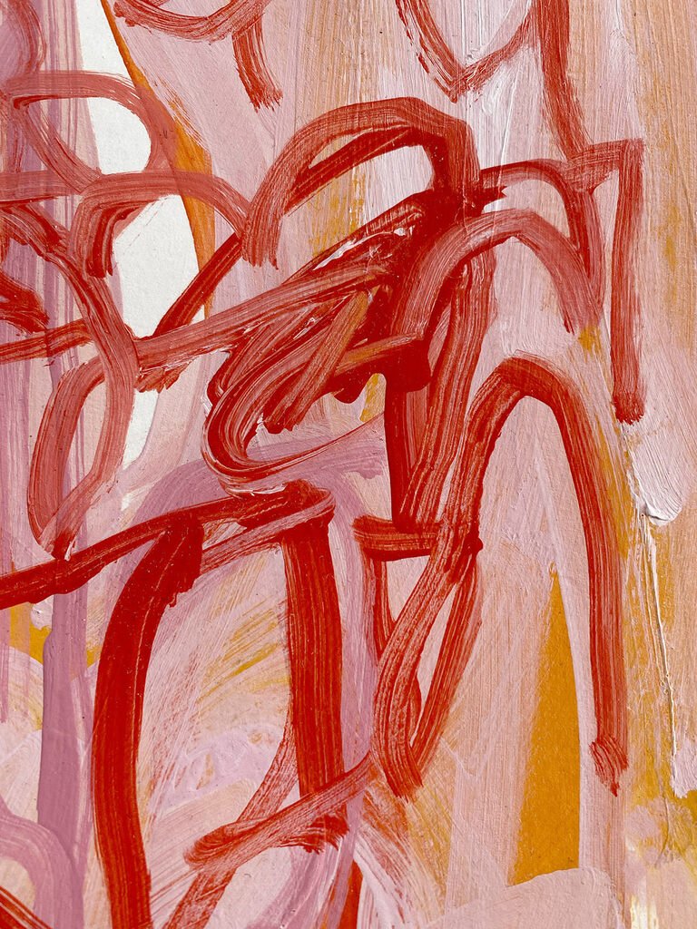 Always home N7 - Laura Basterra Sanz - Abstract Painting - Ideelart