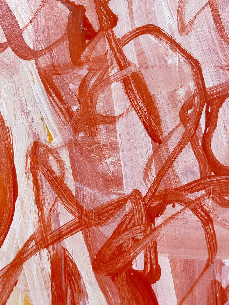 Always home N7 - Laura Basterra Sanz - Abstract Painting - Ideelart