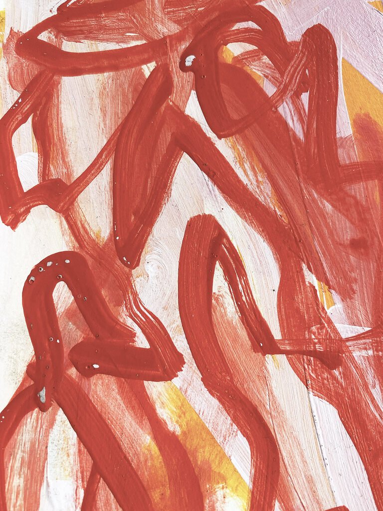 Always home N7 - Laura Basterra Sanz - Abstract Painting - Ideelart