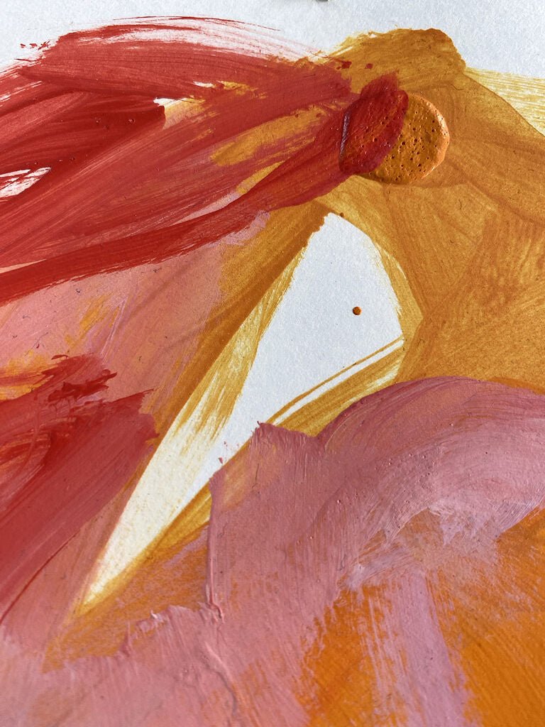 Always home N7 - Laura Basterra Sanz - Abstract Painting - Ideelart